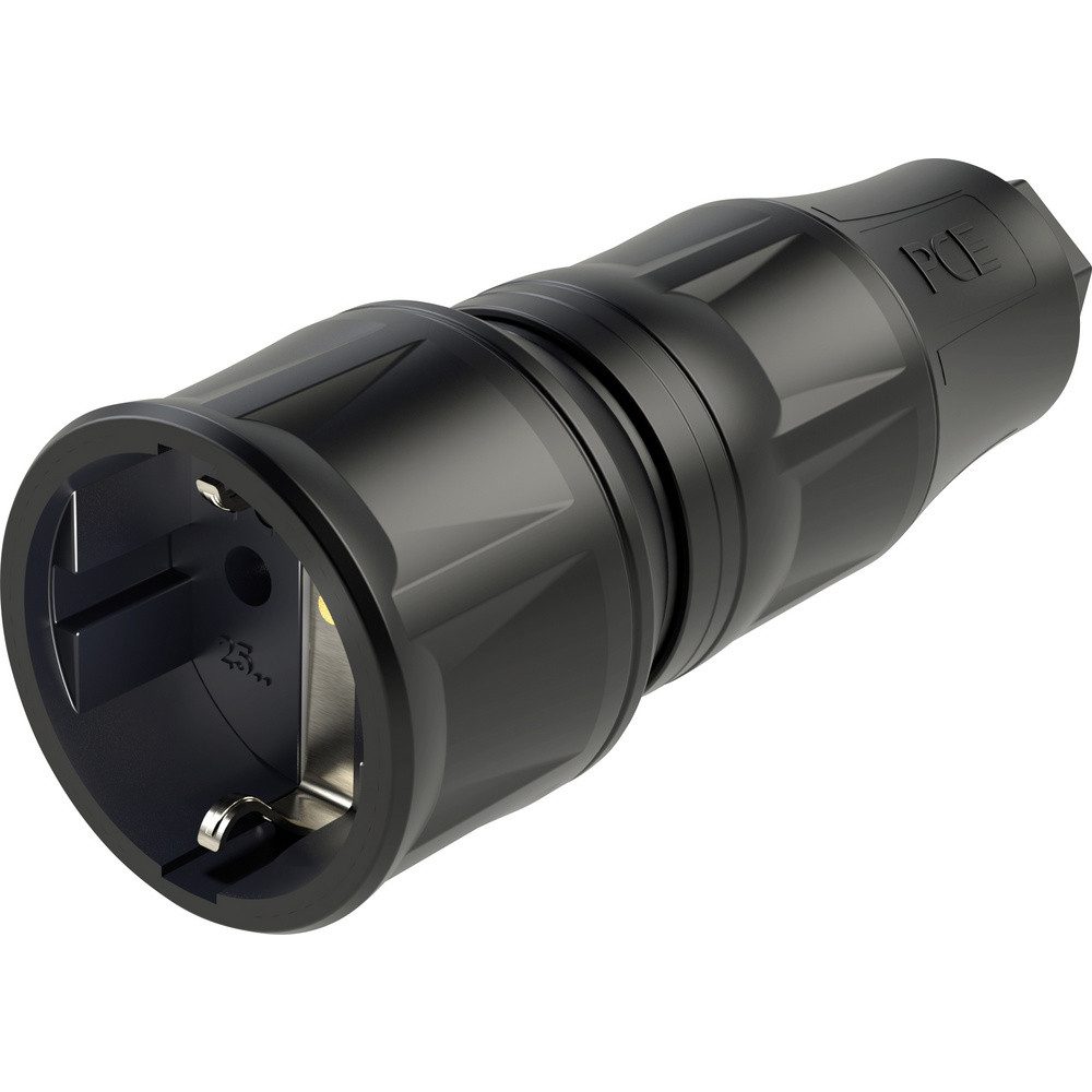 PC Electric PC Electric 25730-ssc Schutzkontaktkupplung Kunststoff 250 V Schwarz Steckernetzteil