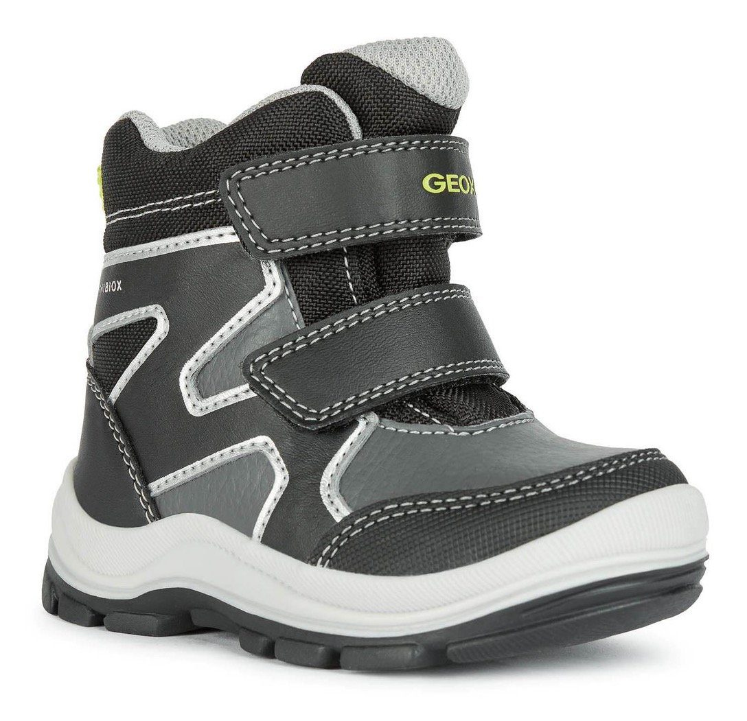 mit ABX Amphibiox-Ausstattung B Winterstiefel FLANFIL schwarz-grau B Geox BOY