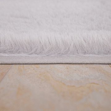 Badematte Badezimmerteppich Duschvorleger Badvorleger Fußmatte Weich TT Home, Höhe 22 mm, 100% Polyester, Läufer