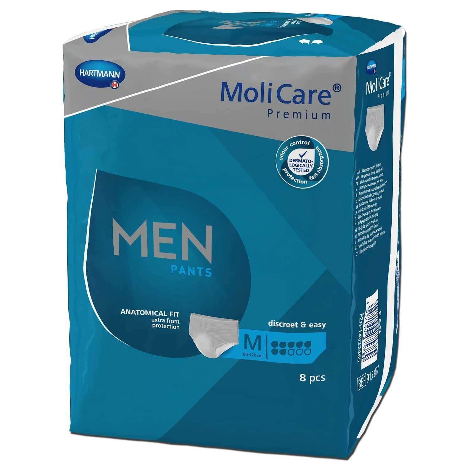 Molicare Inkontinenz-Pants MoliCare Premium Men Pants 5 Tropfen M 16 Stück
