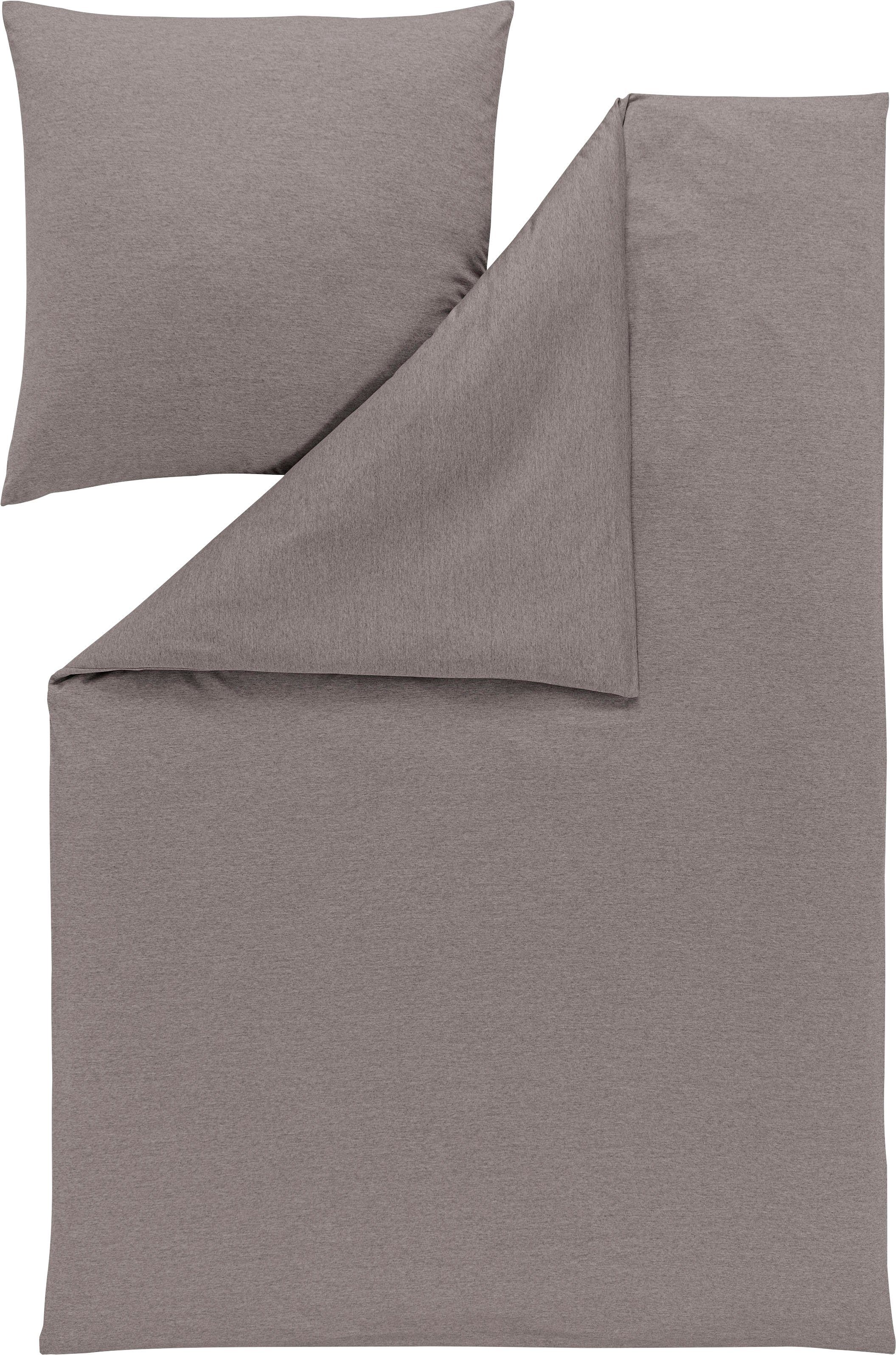 Estella Bettwäsche Takoma, Mako-Interlock-Jersey, 2 teilig, Gefertigt aus hochwertigem Mako-Interlock-Jersey aus 100% Baumwolle. – Bild 2 von 3