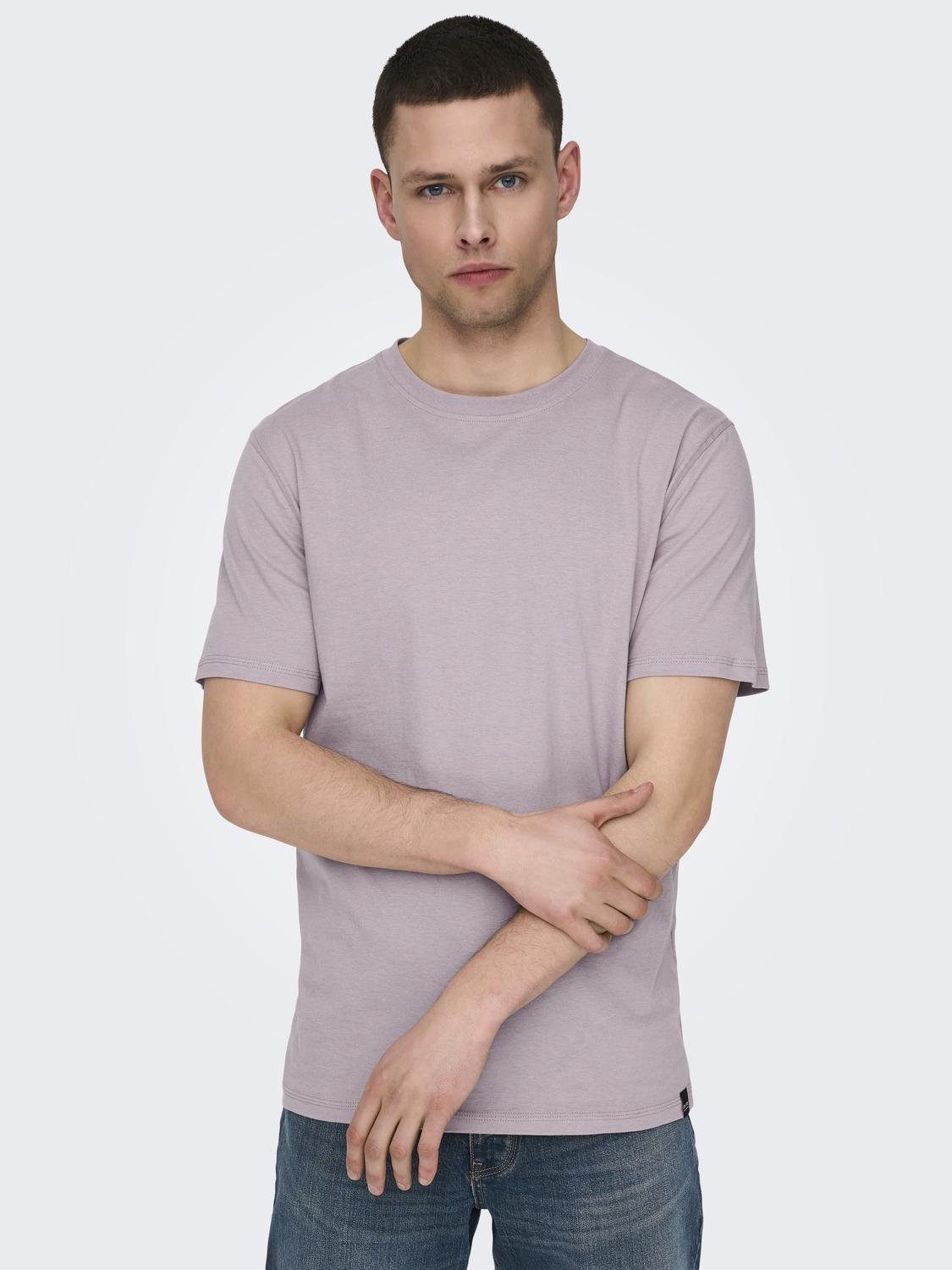 ONLY & SONS Rundhalsshirt ONSMAX LIFE günstig online kaufen