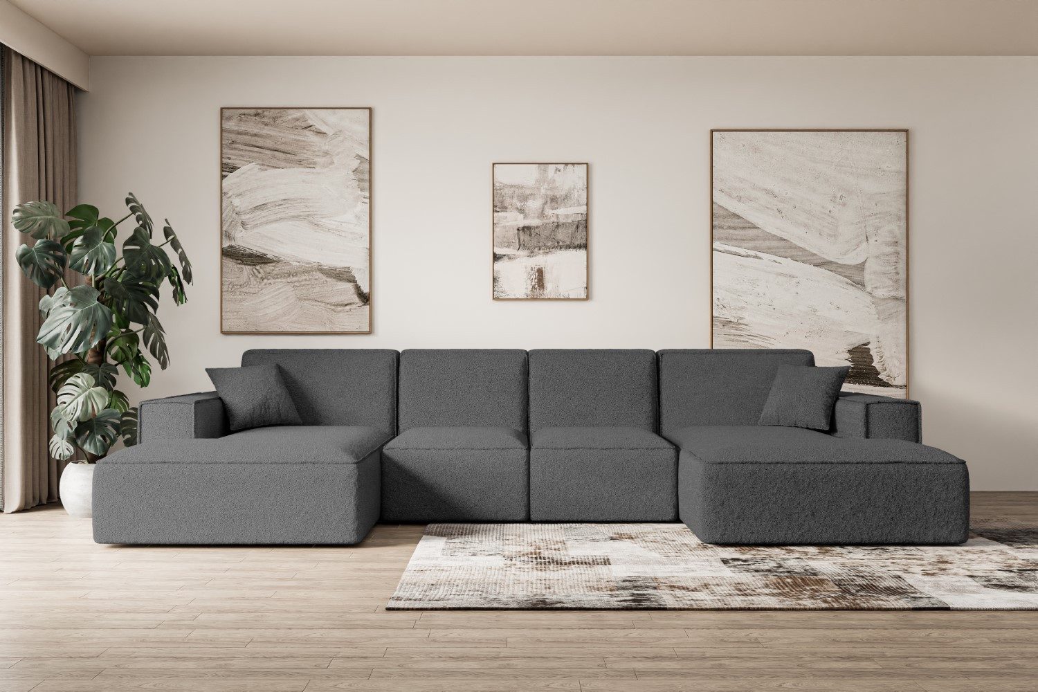 ALTDECOR Wohnlandschaft SIERRA-U, Sofa Praktische Bequeme günstig online kaufen
