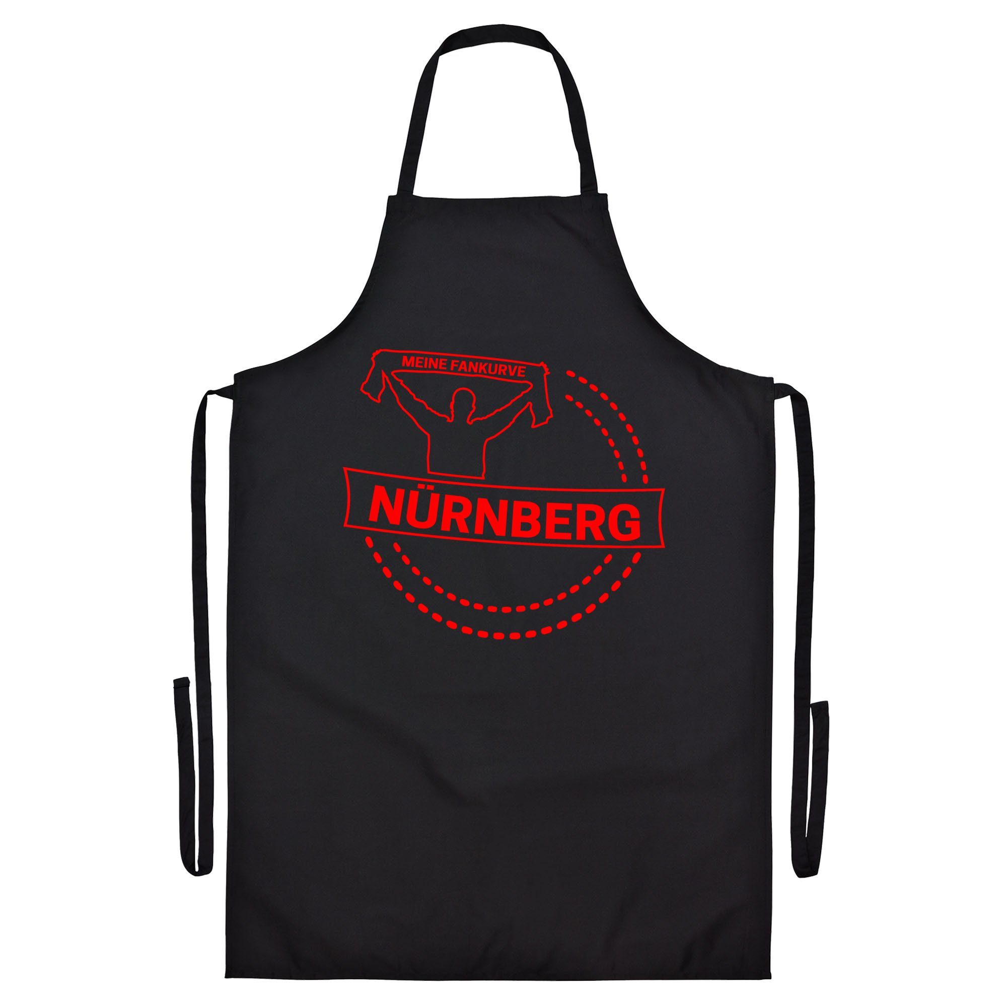 multifanshop Grillschürze Nürnberg - Meine Fankurve - Schürze