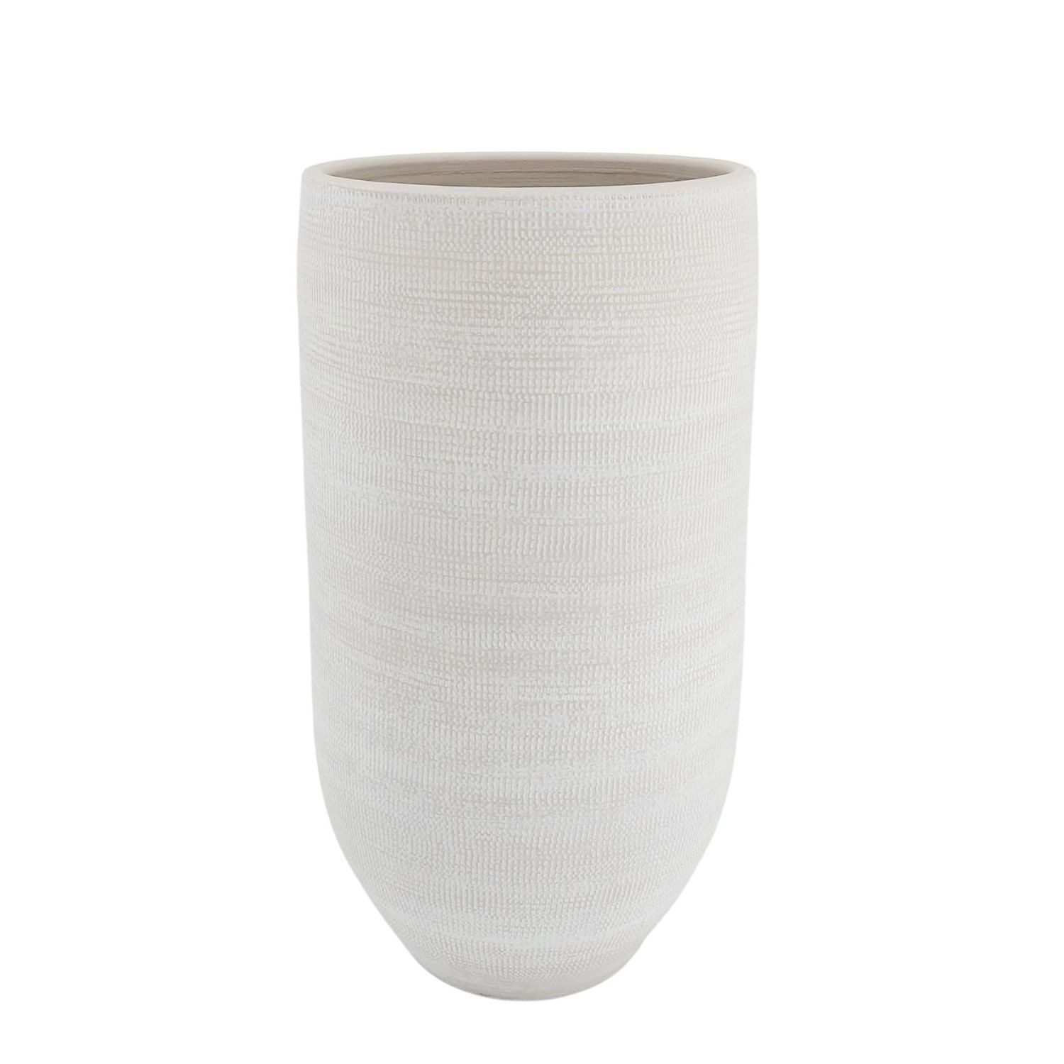 CreaFlor Home Bodenvase Tokio, Farbe: Grau, Höhe: 41cm