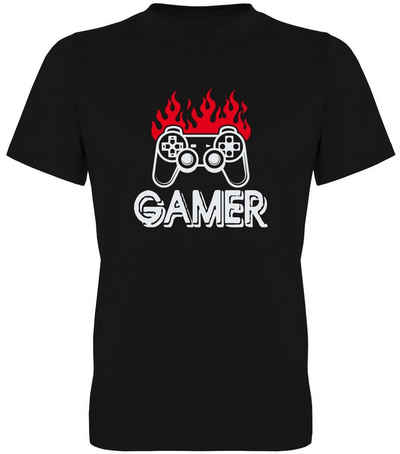 G-graphics T-Shirt »Gamer« Herren T-Shirt, mit trendigem Frontprint, Aufdruck auf der Vorderseite, Spruch/Sprüche/Print/Motiv, für jung & alt