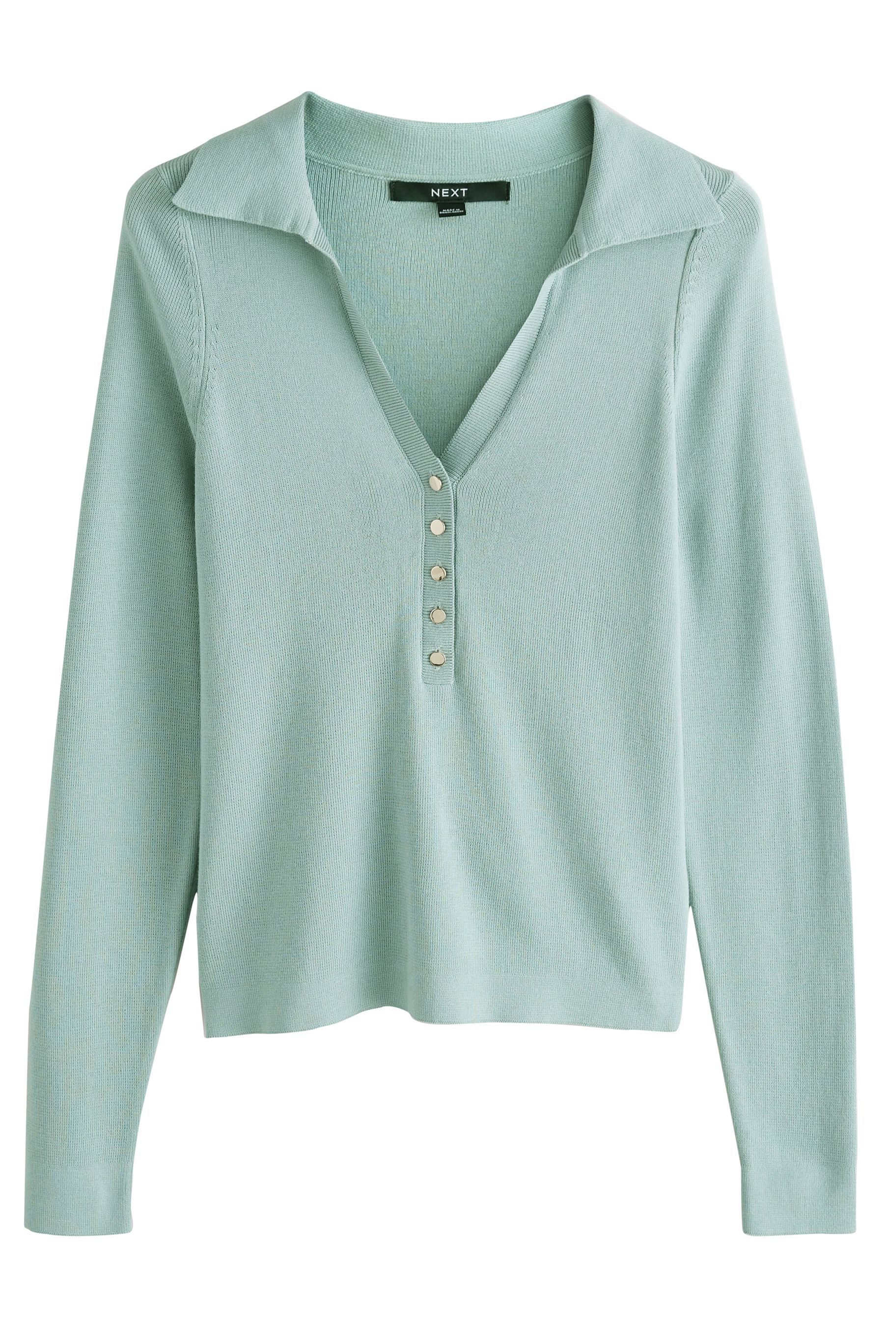Next Polokragenpullover Weiches, geknöpftes Polooberteil mit günstig online kaufen