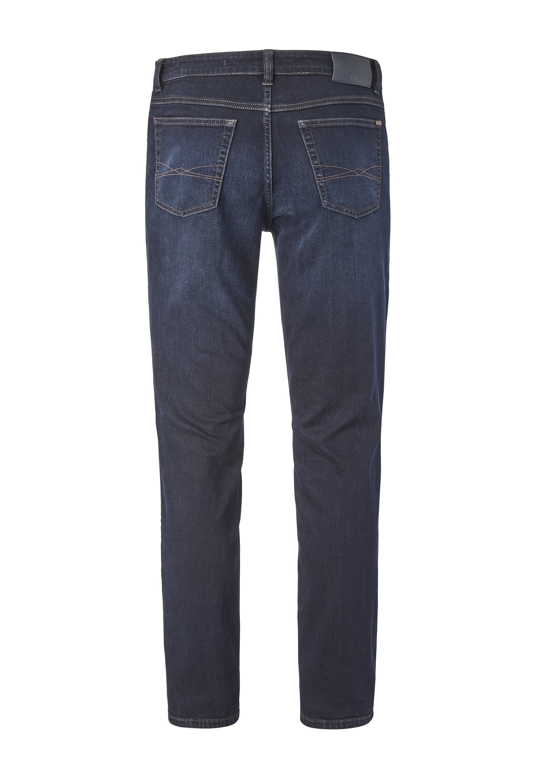 blue black Slim-Fit Elastische PIPE Paddock's Jeans used PIPE Slim-fit-Jeans soft