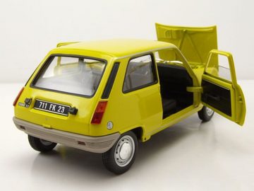 Norev Modellauto Renault 5 1974 gelb Modellauto 1:18 Norev, Maßstab 1:18