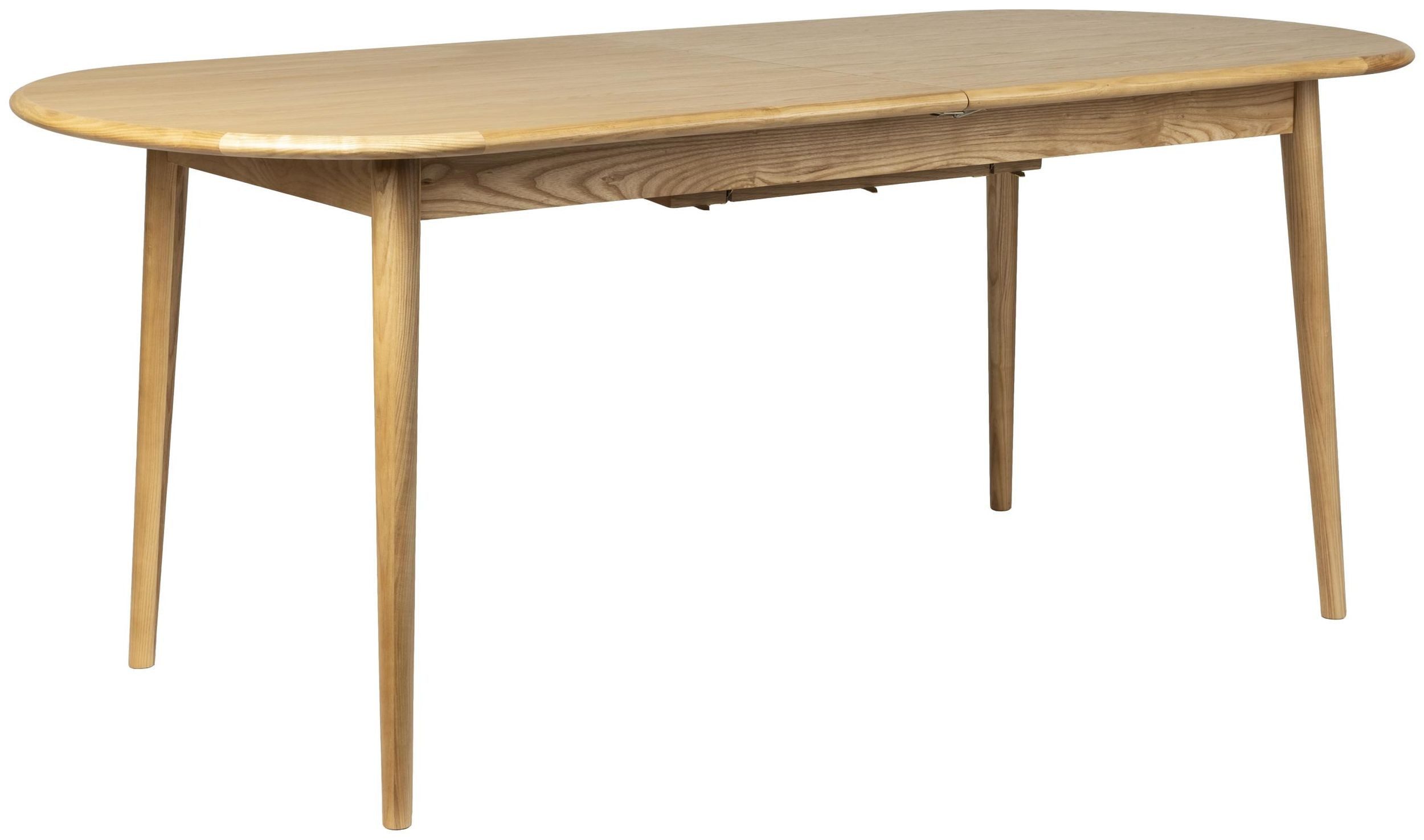 Zuiver Esstisch Esstisch TWIST OVAL von ZUIVER 180 x 90 ausziehbar Eiche furniert