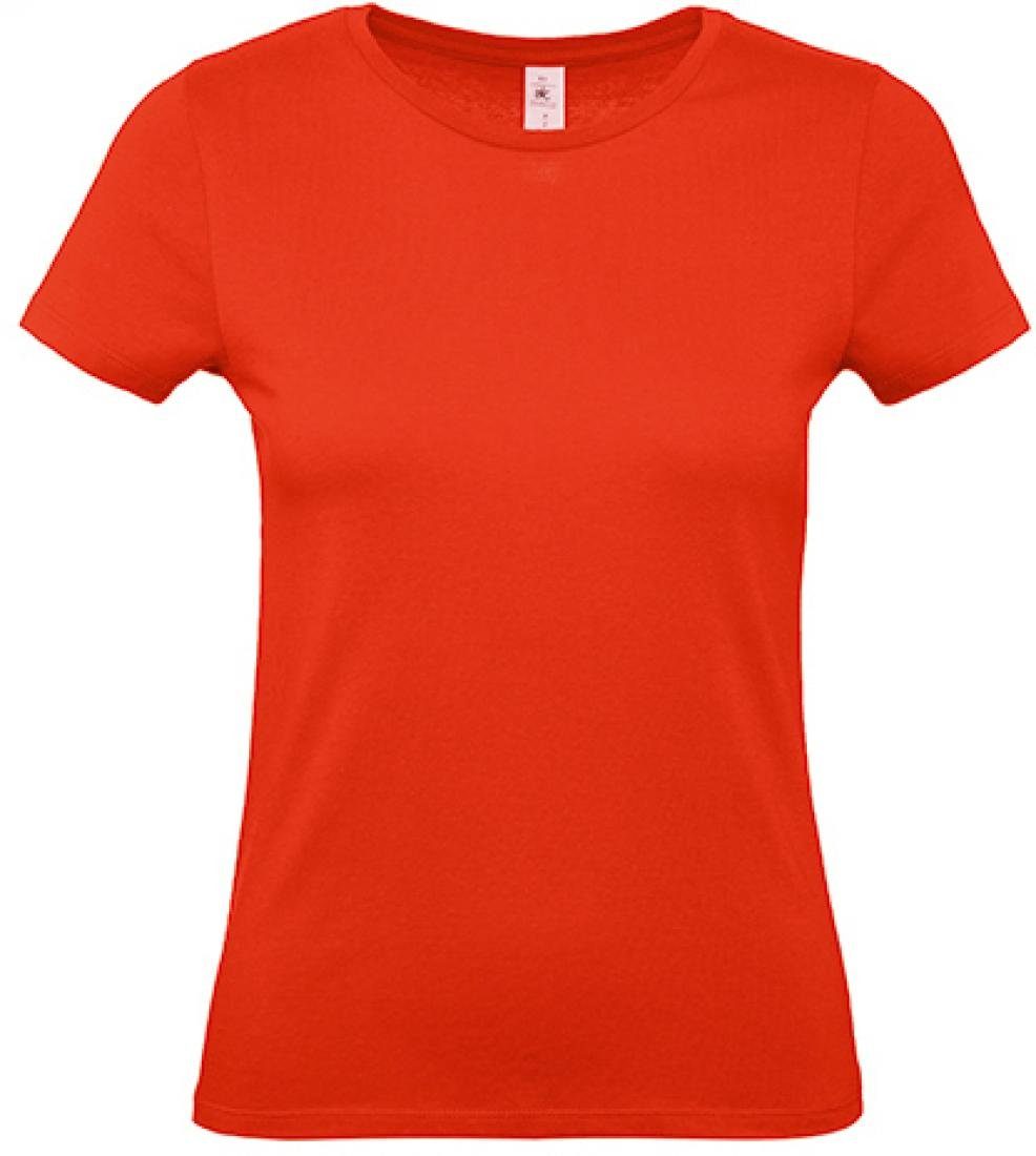 B&C Rundhalsshirt Damen T-Shirt 100 günstig online kaufen
