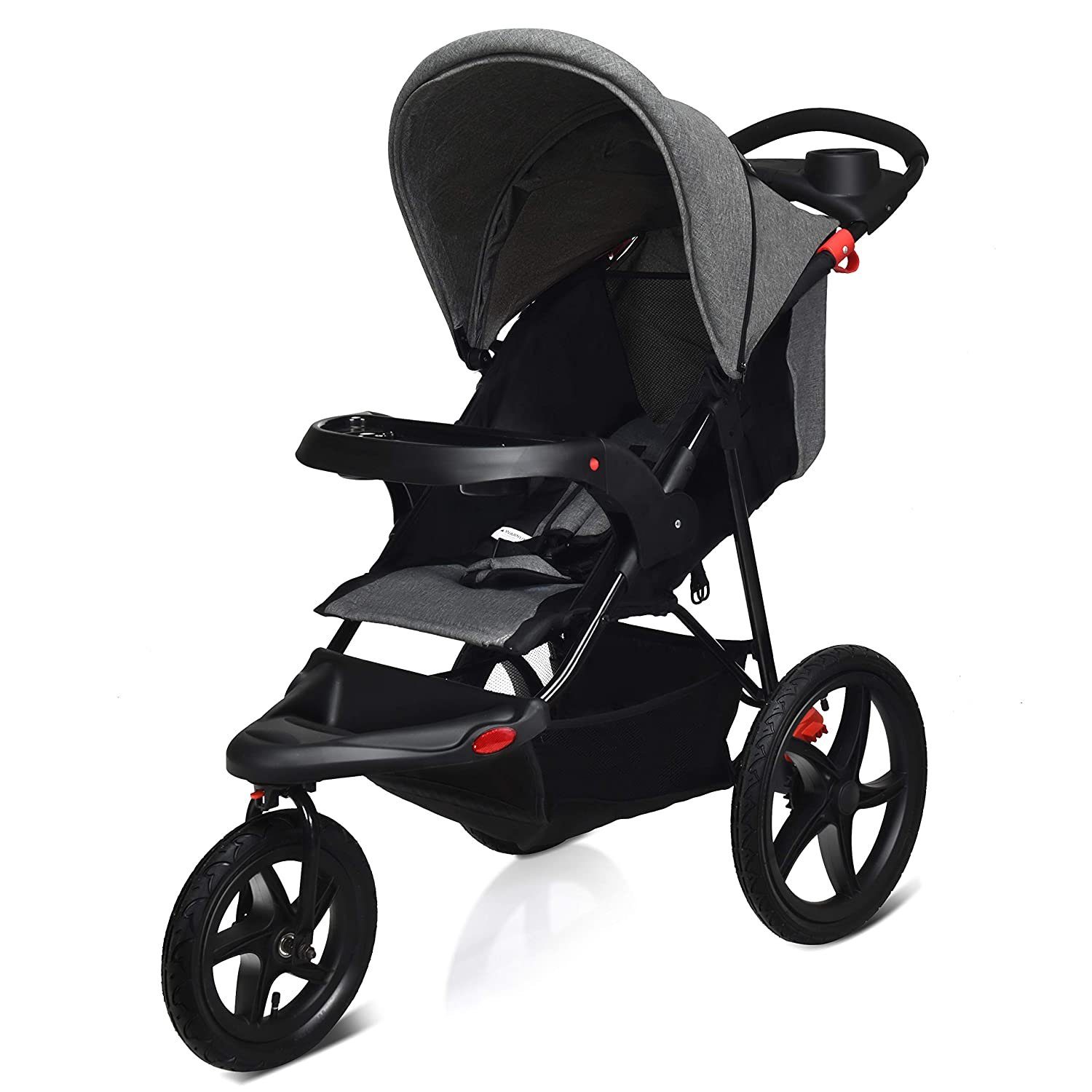 COSTWAY Kinder-Buggy »Jogger Buggy Sitzbuggy Babybuggy Kinderwagen«,  zusammenklappbar, mit Liegefunktion, für Baby ab Geburt bis 36 Monate online  kaufen | OTTO