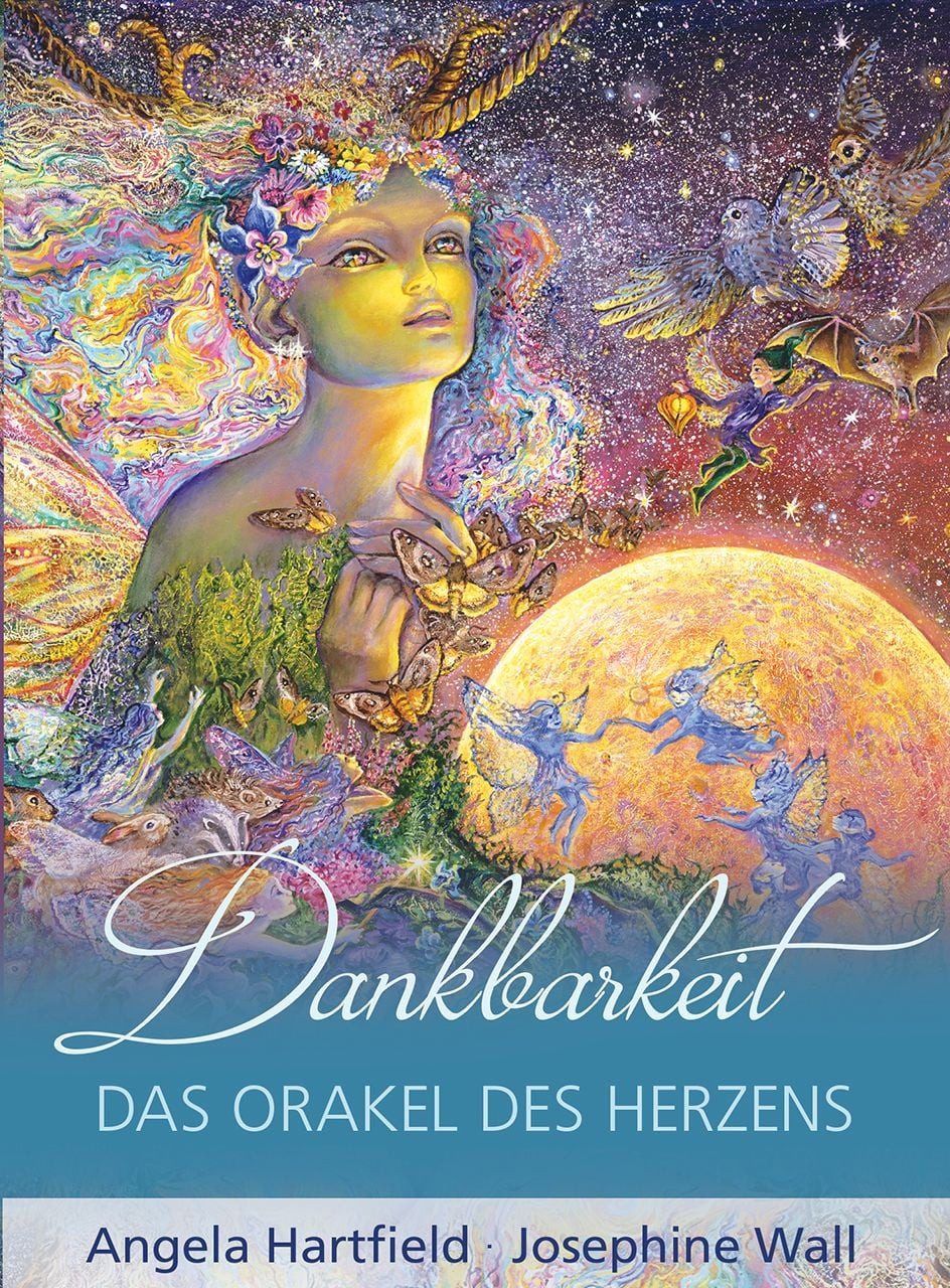Ratgeber Dankbarkeit (55 Karten mit Begleitbuch) Das Orakel des Herzens Angela Hartfield