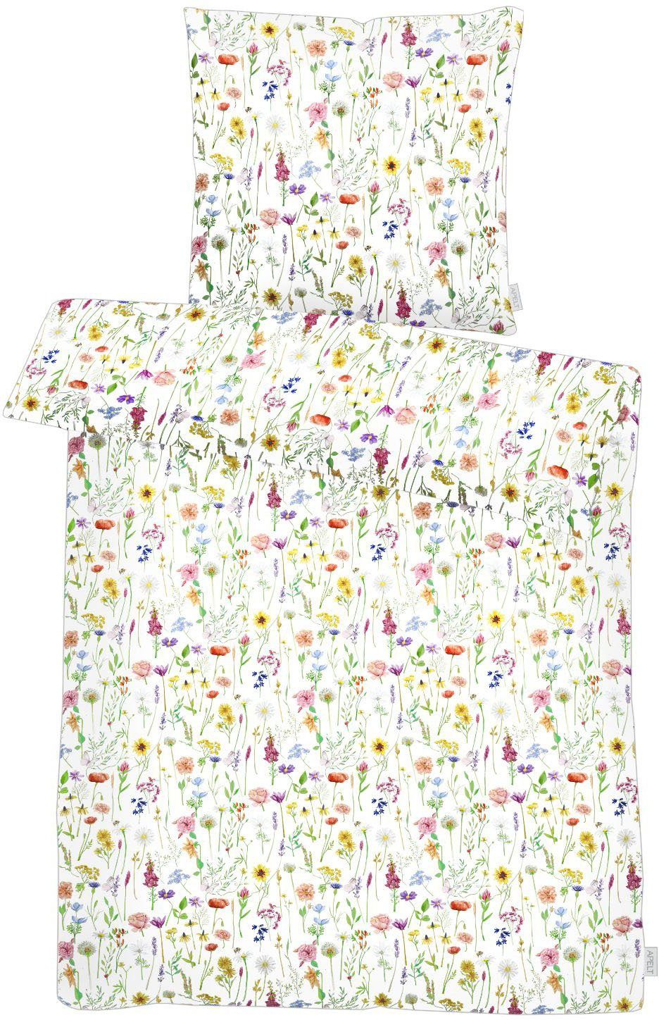 APELT Bettwäsche Carlotta Gots, Mako-Satin, 2 teilig, Bio-Baumwolle, Pflegeliecht