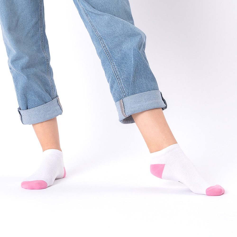 OCCULTO Sneakersocken Damen Muster Sneaker Socken 10er Pack (Modell: Maja) (10-Paar) – Bild 4 von 5