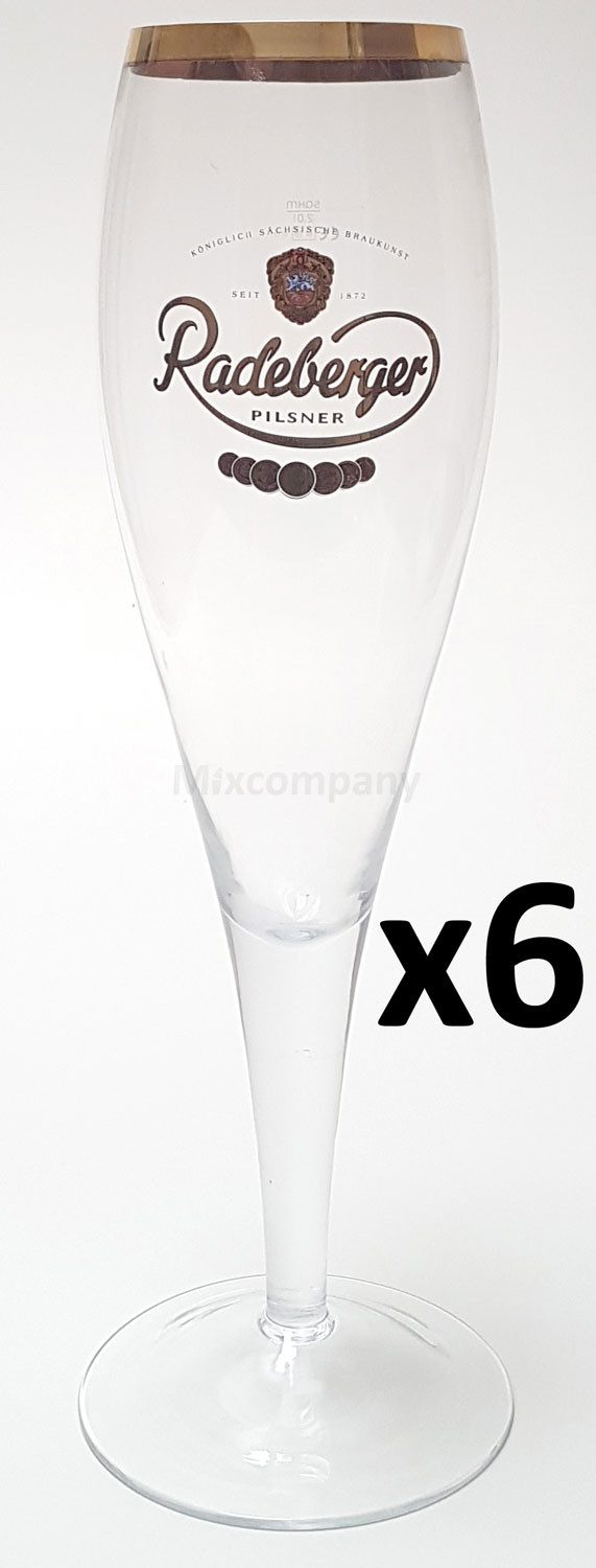 BERGER Стекло-Set Radeberger Стеклоset - 6x Pilsgläser