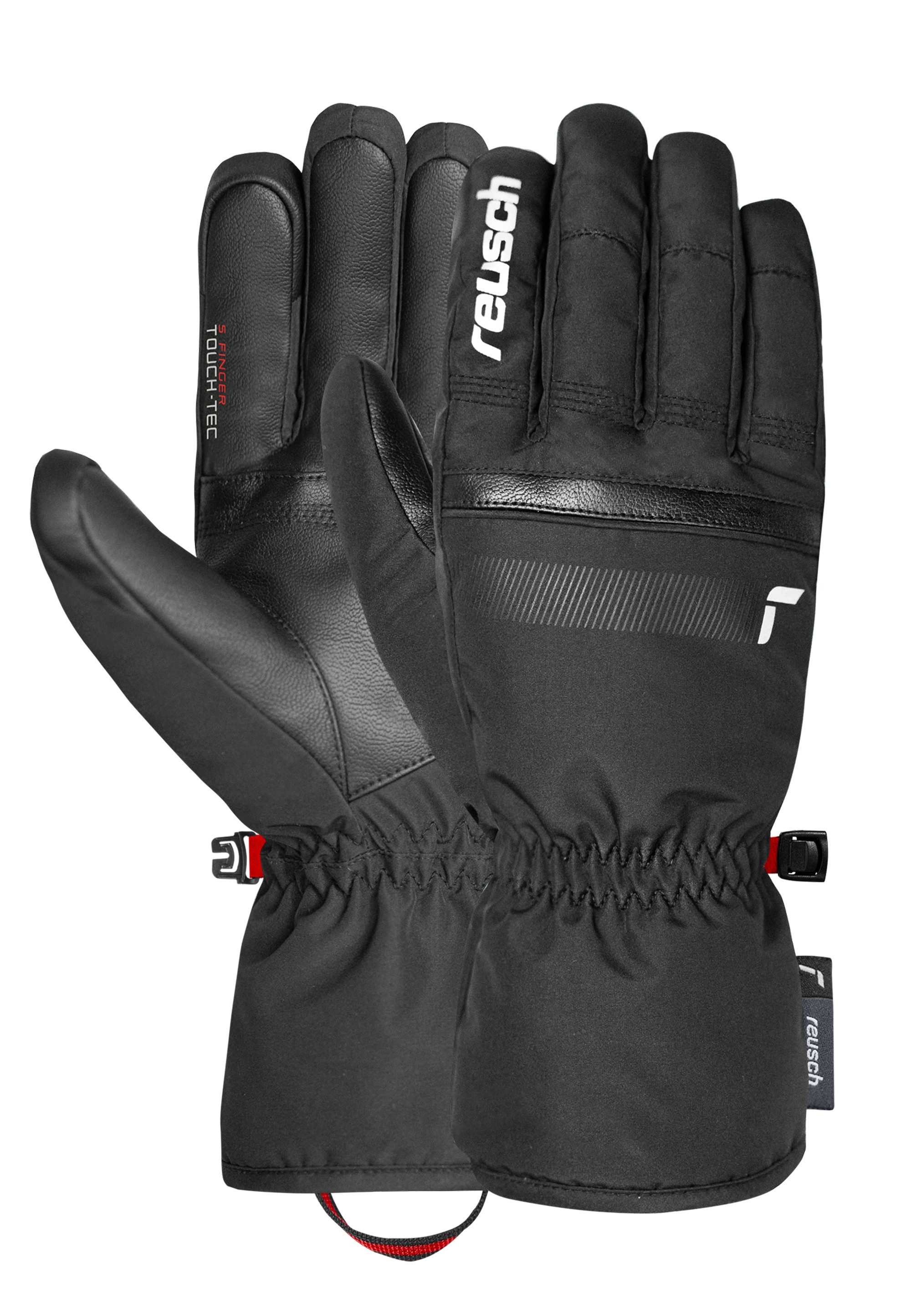 Reusch Skihandschuhe Winter Glove All Finger Touch mit winddichter und extra atmungsaktiver Funktion