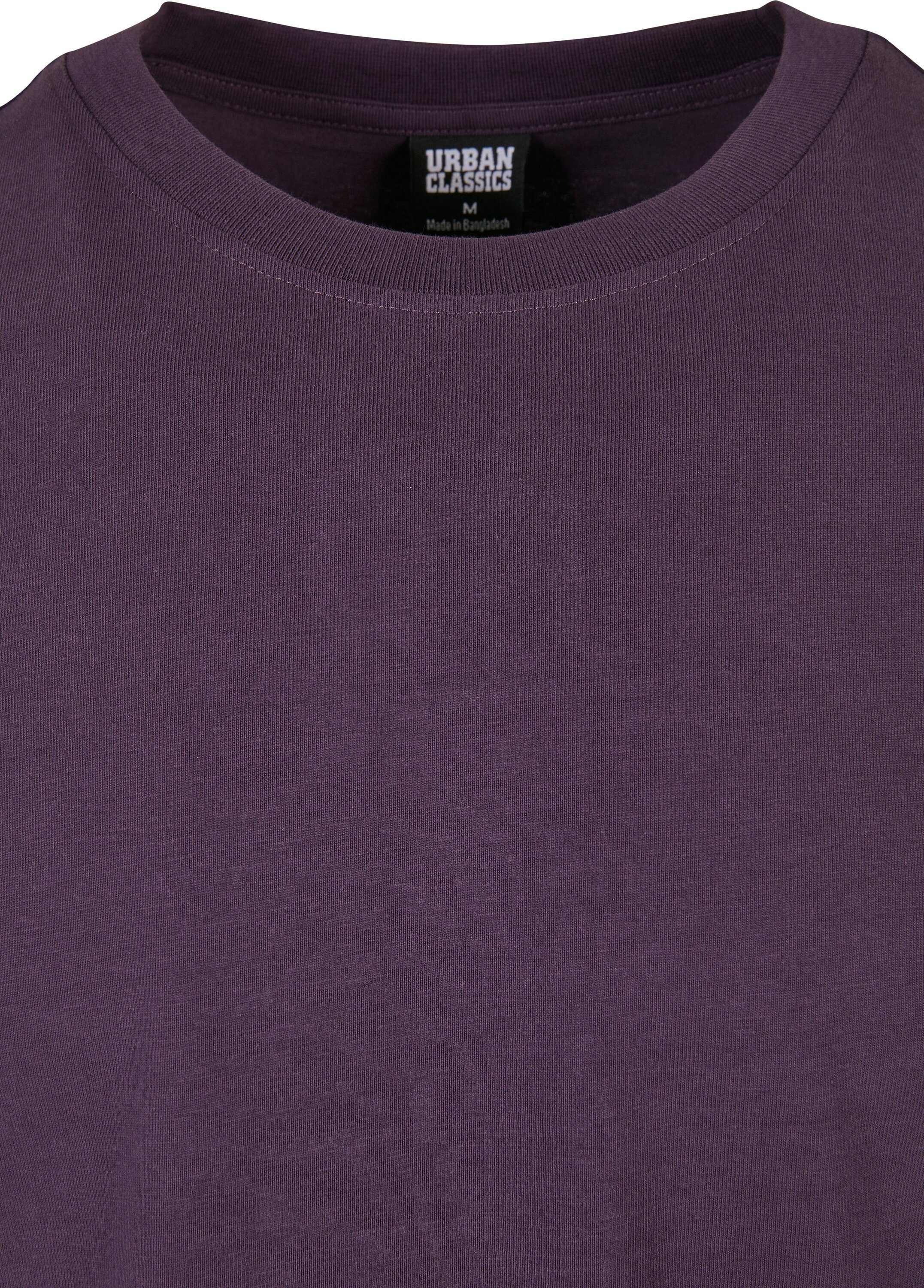 URBAN CLASSICS T-Shirt Herren purplenight Tee (1-tlg) Heavy Oversized