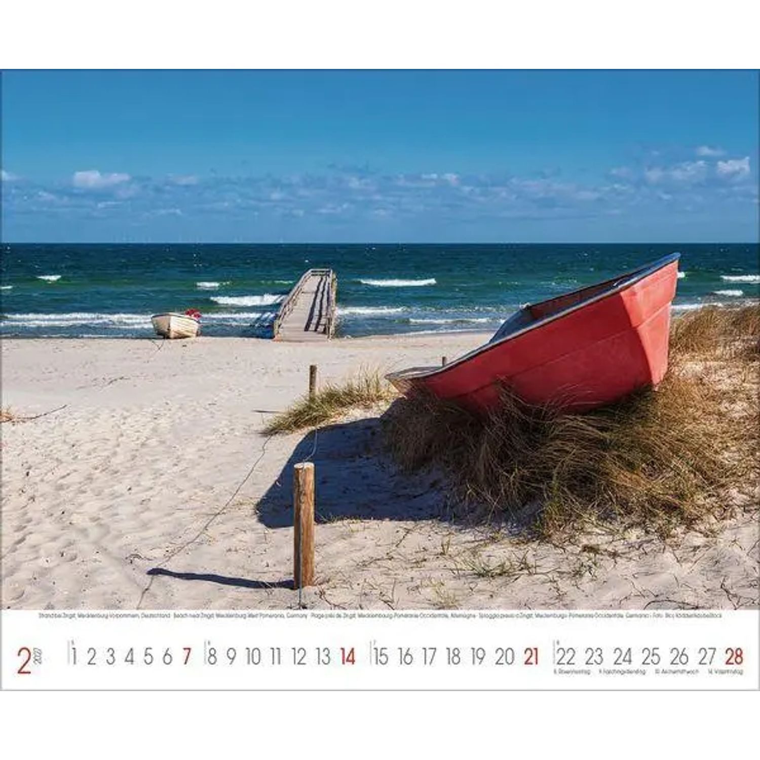 Korsch Verlag Wandkalender Küstenträume 2027 – Bild 3 von 5