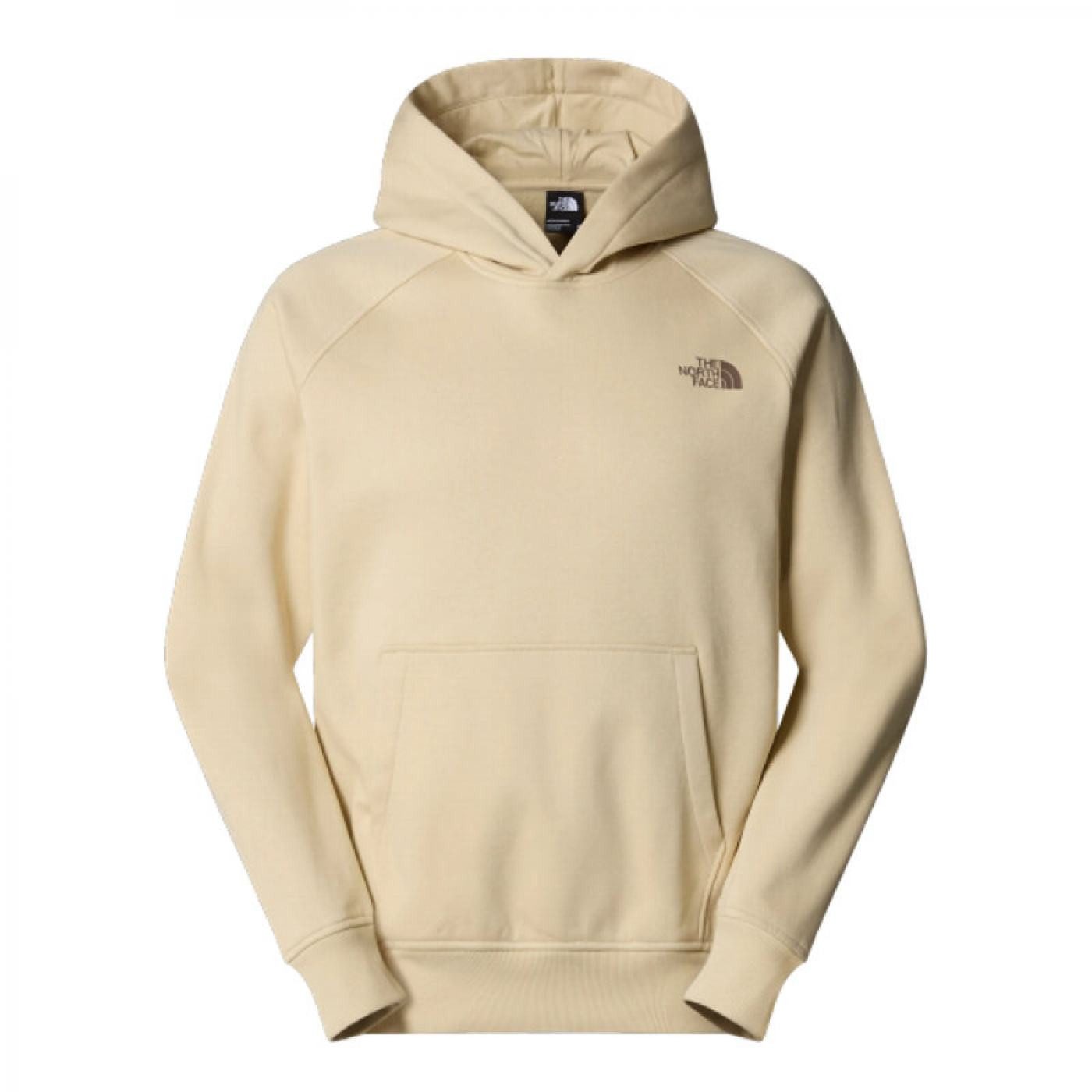 The North Face Kapuzensweatshirt M RAGLAN BOX NSE HOODIE Gravel/Smokey Brown