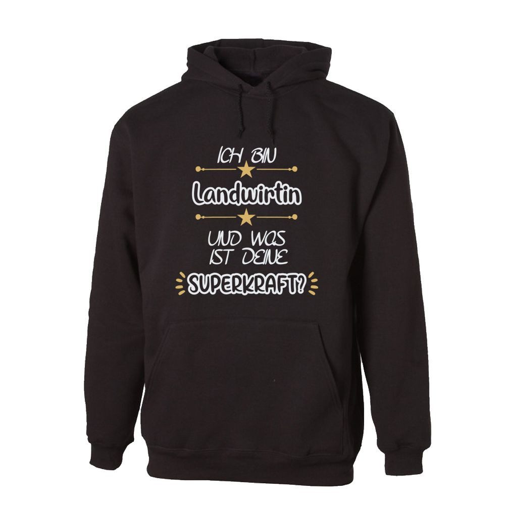 G-graphics Hoodie Ich bin Landwirtin und was ist deine Superkraft? Unisex für die, die ihren Job lieben