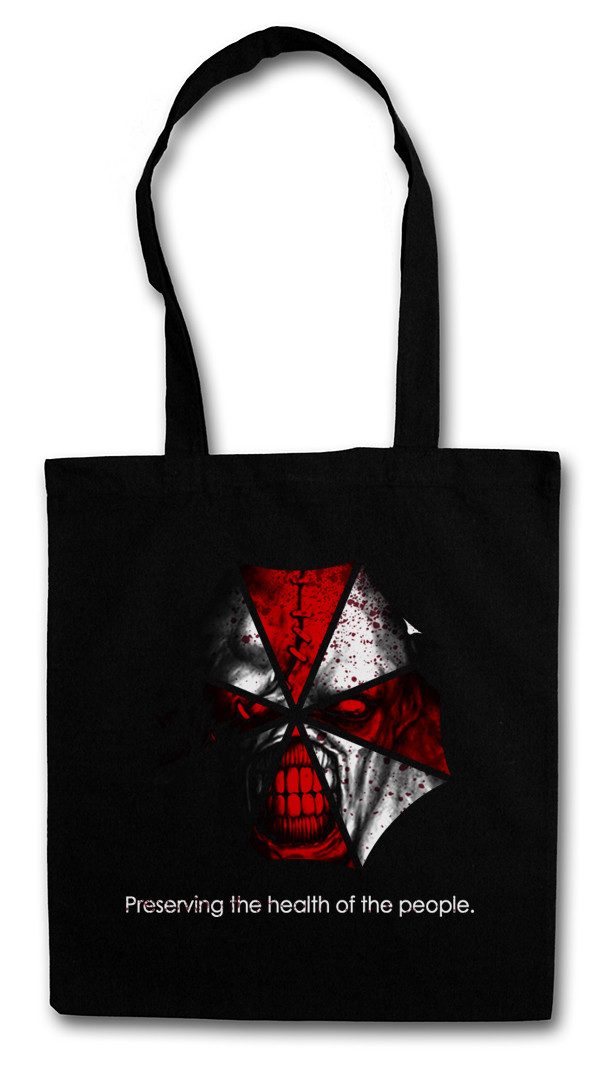 Beuteltasche Nemesis Umbrella Stofftasche Resident Corporation Corp Evil Zombie
