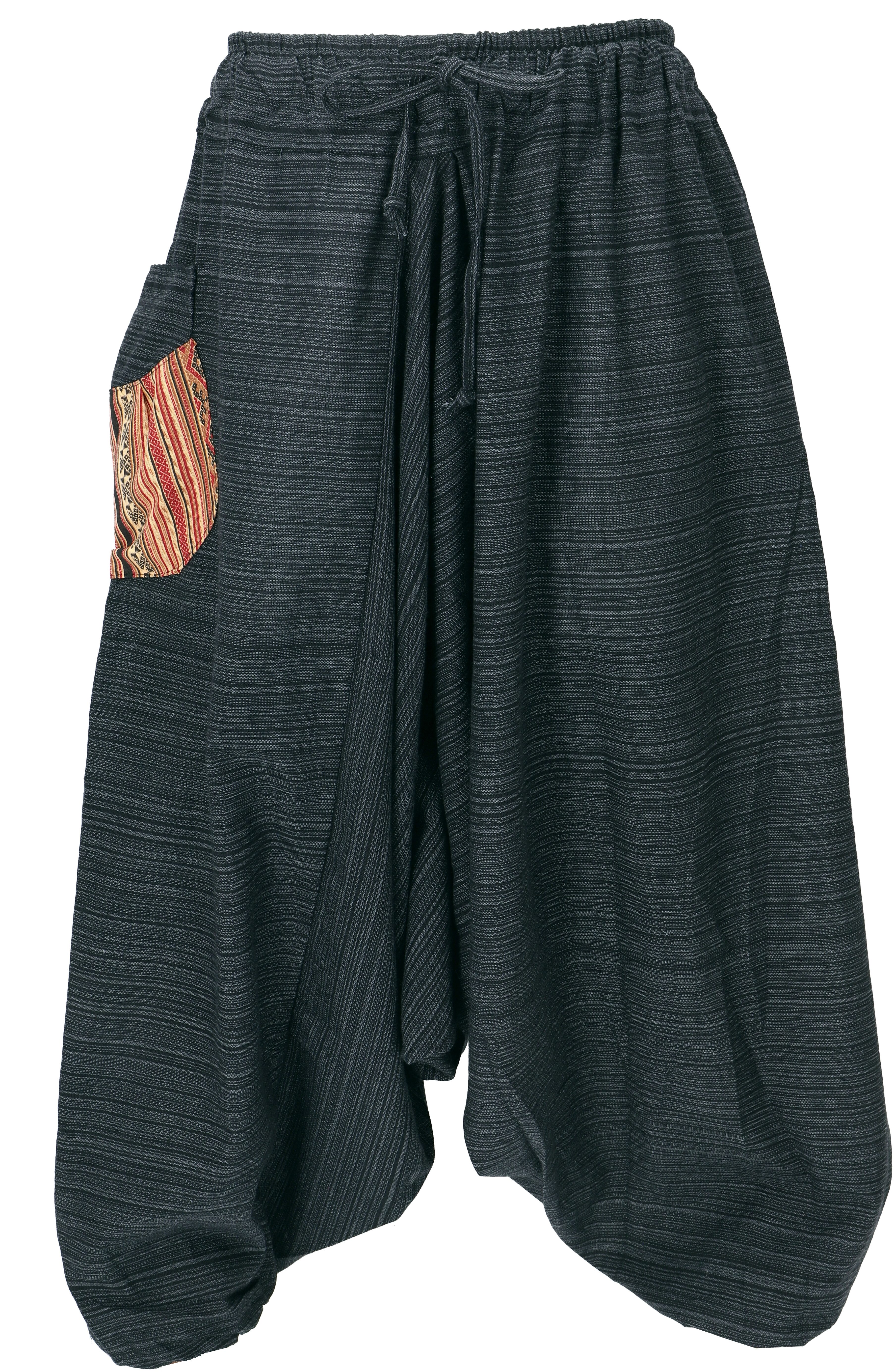Guru-Shop Relaxhose Yogahose, Pluderhose, Pumphose, Aladinhose,.. Hippie, Ethno Style, alternative Bekleidung – Bild 3 von 5