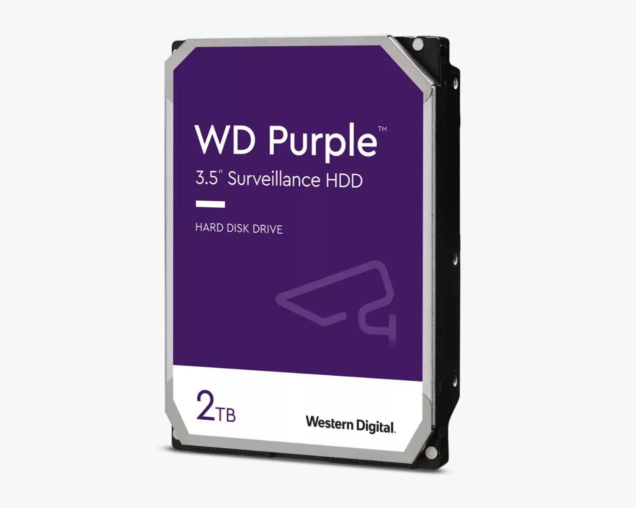 Western Digital WD Purple interne HDD-Festplatte (4 TB) 3,5" 175 MB/S Lesegeschwindigkeit, 175 MB/S Schreibgeschwindigkeit