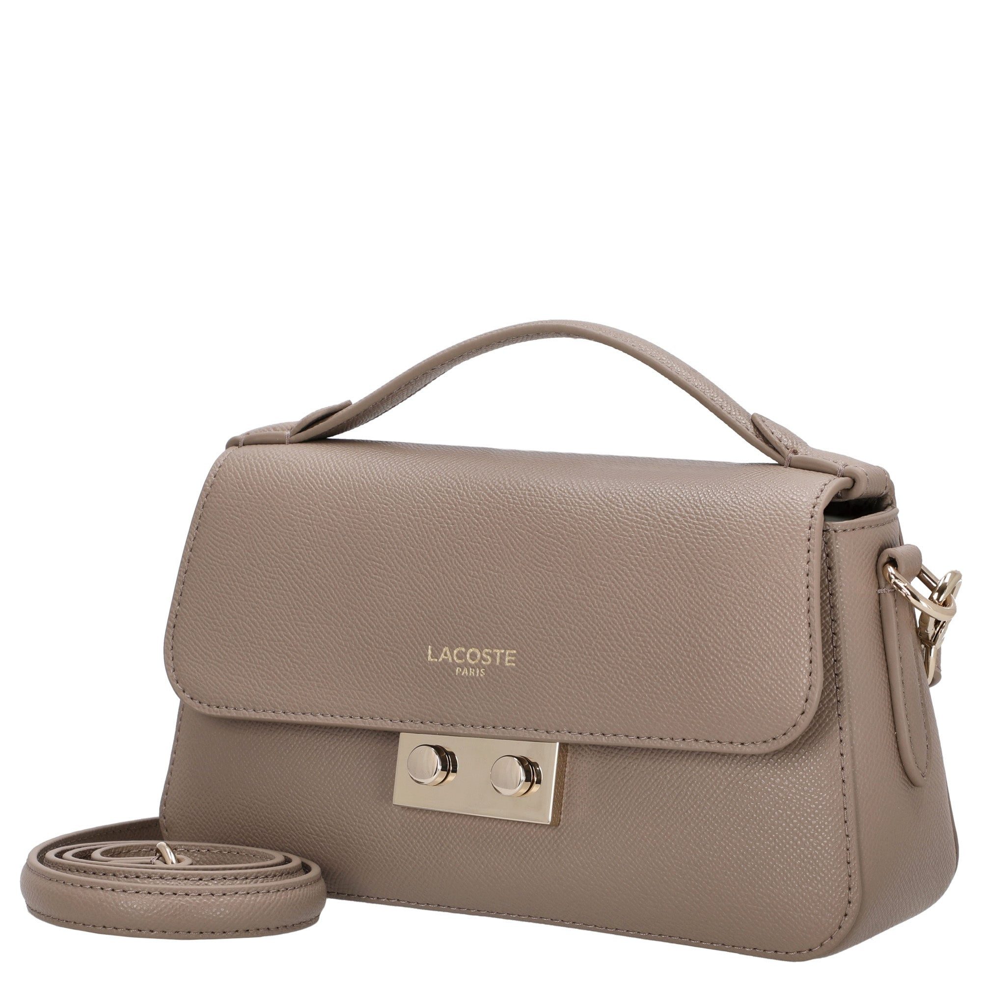 Lacoste Umhängetasche Champs-Elysées - Umhängetasche 24 cm (taupe)