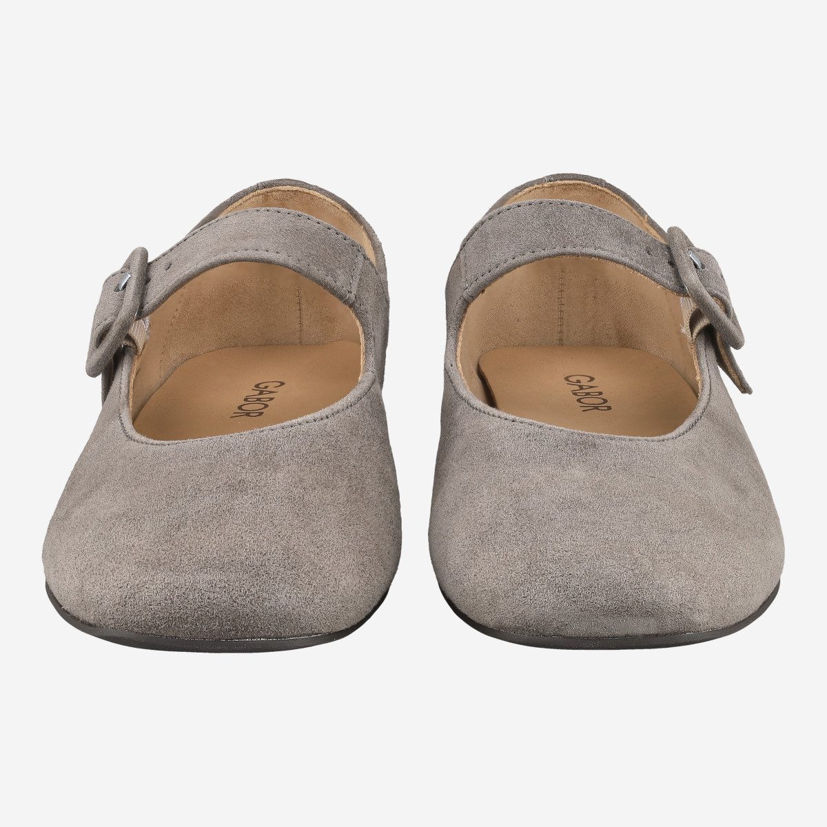 Gabor Gabor 3020.02.005, Ballerina, Grau, Damen Ballerina