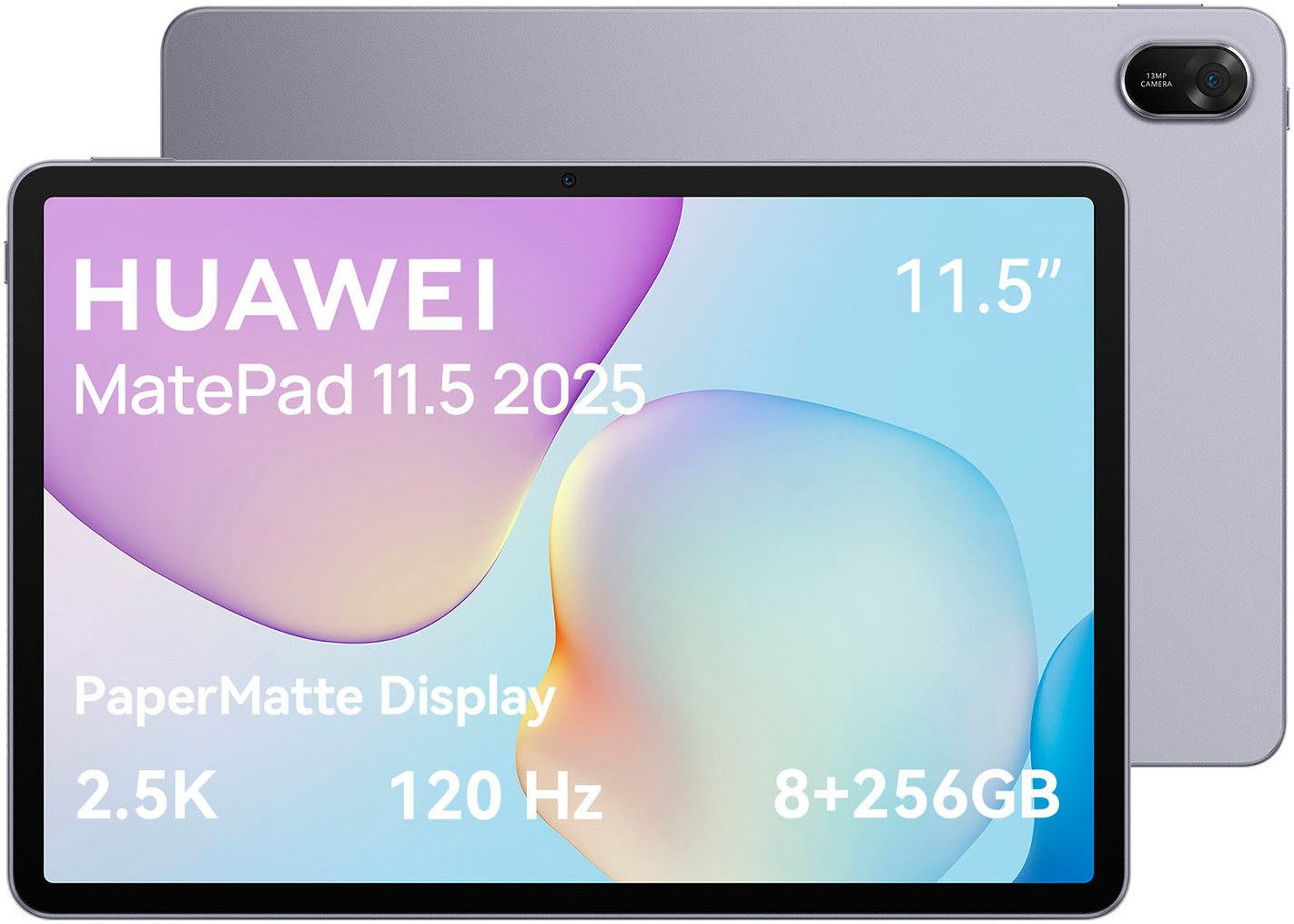 Huawei MatePad 11.5 (8+256 GB) Tablet (11,5", 256 GB, HarmonyOS, PaperMatte Display, Personalisierte Notizen, 10.100 mAh Akku)