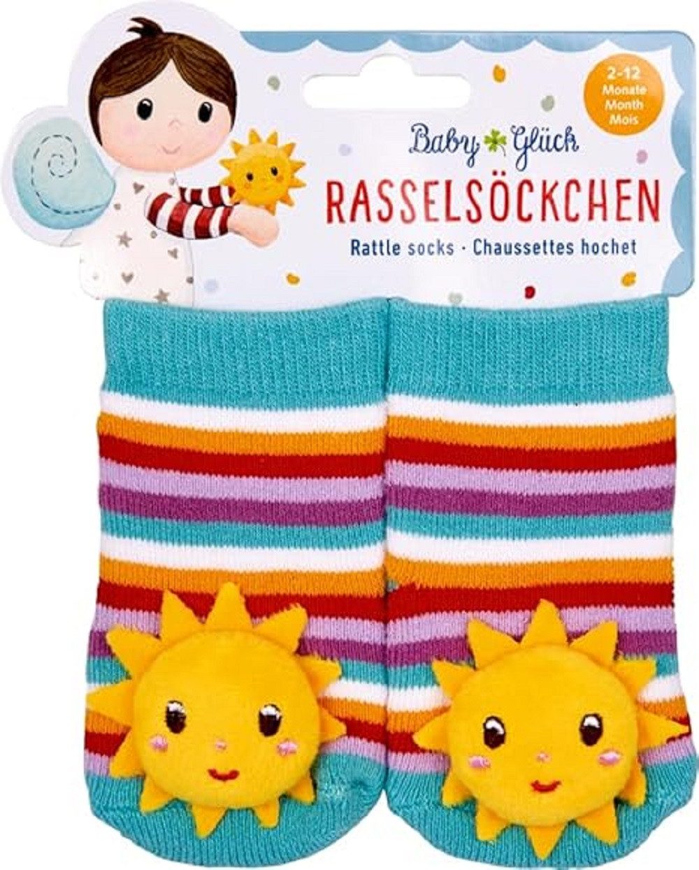 Feinsöckchen Baby Glück Rasse-Söckchen Sonne 22208