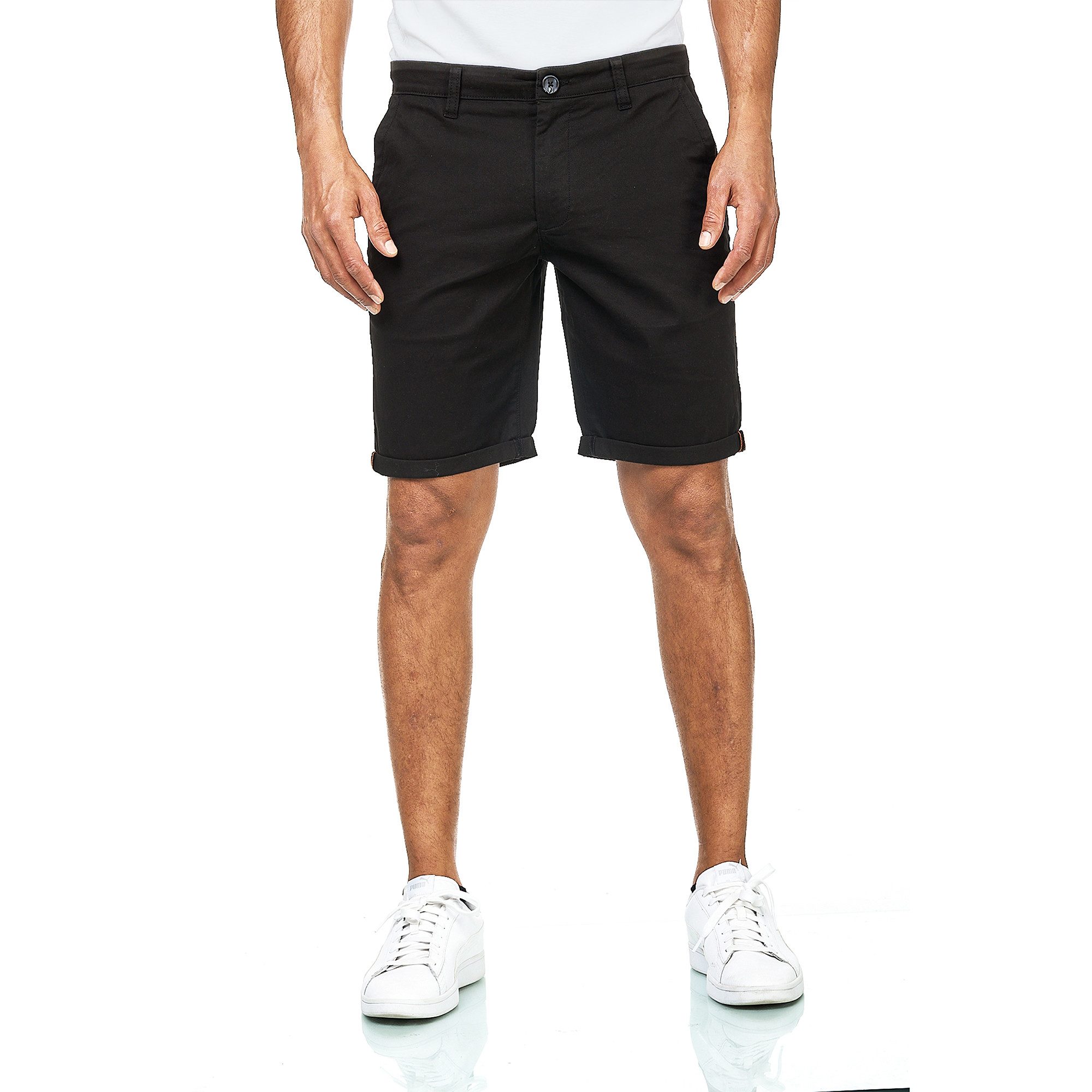 Chinoshorts Herren Shorts Hosen Kurze Bermuda Baumwolle Shorts