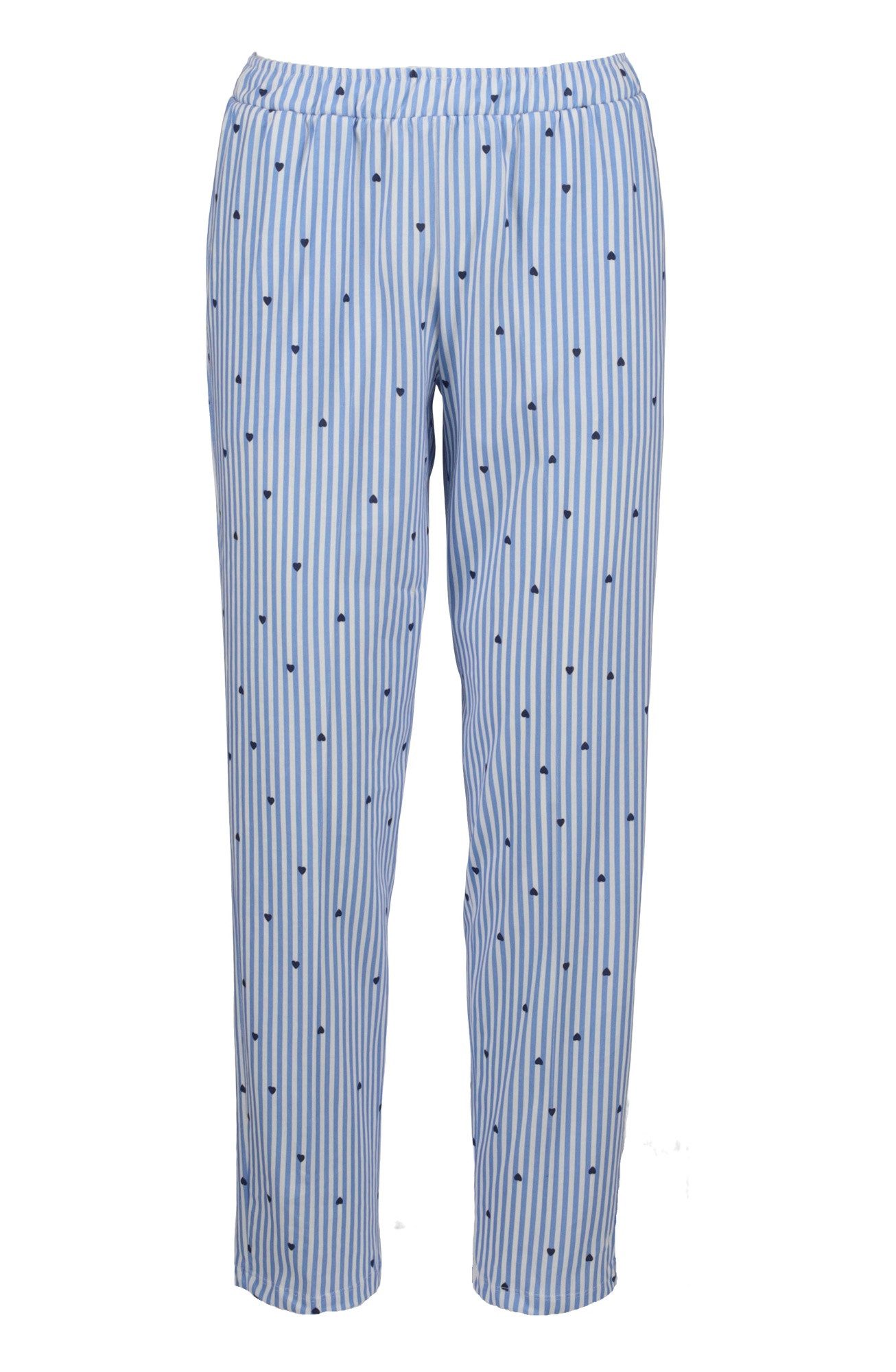 Ringella Pyjama Langarm mit durchgeknöpftem Oberteil (2 tlg) Single Jersey aus reiner Baumwolle – Bild 2 von 5