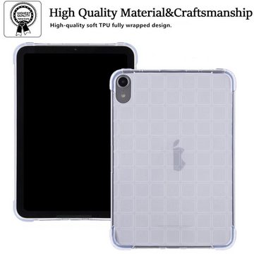 Wigento Tablet-Hülle Für Apple iPad 10th Gen 10.9 2022 Quadratische TPU Hülle Farbverlauf
