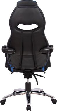 INOSIGN Gaming-Stuhl Sprinta 1, Chefsessel mit ausziehbarer Fußstütze, komfortabel gepolstert mit vielen ergonomischen Funktionen