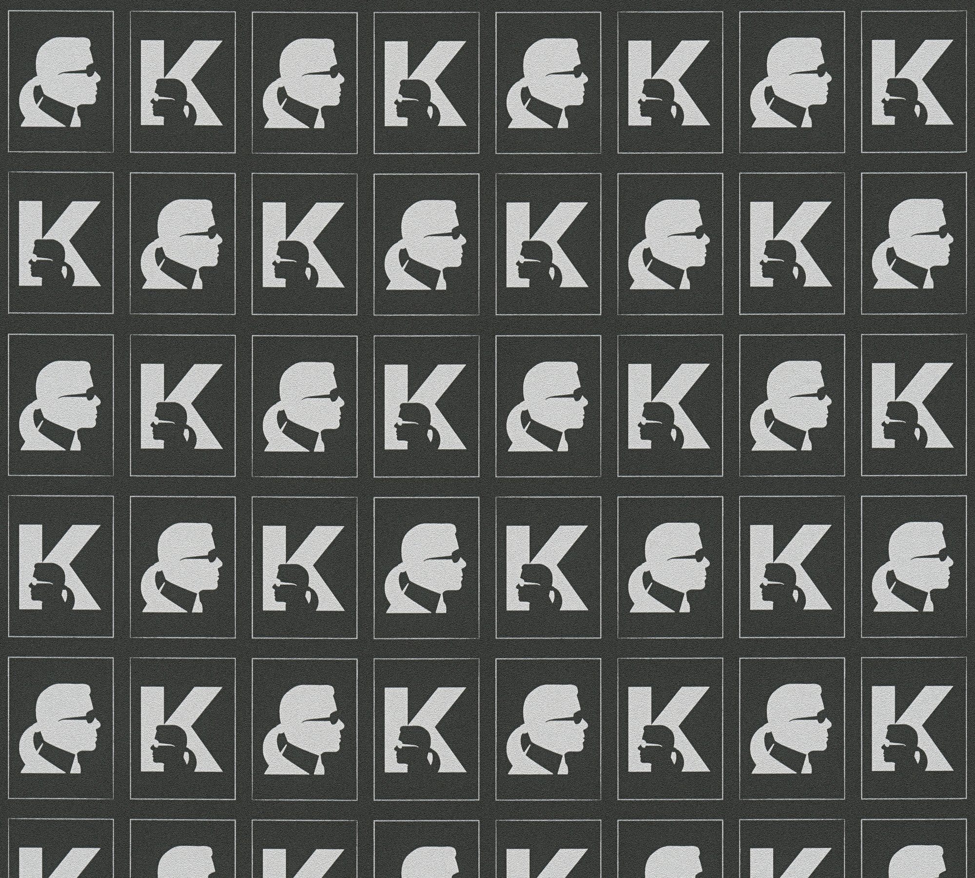 Architects Paper Vliestapete Kameo, glatt, Motiv, abstrakt, naturalistisch, Karl Lagerfeld Tapete Designer Tapeten Wohnzimmer Schlafzimmer Küche