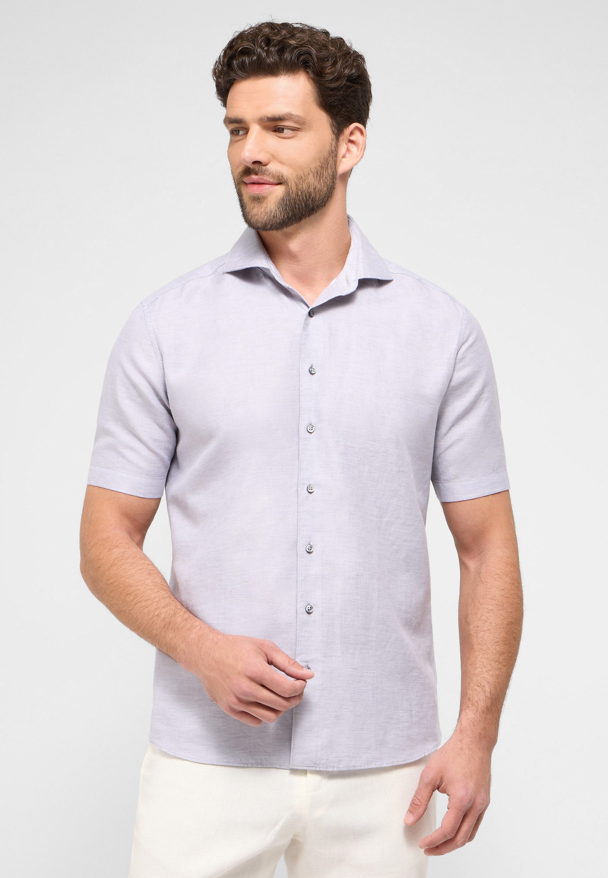 Eterna Kurzarmhemd "MODERN FIT", EASY IRON (bügelleicht) günstig online kaufen