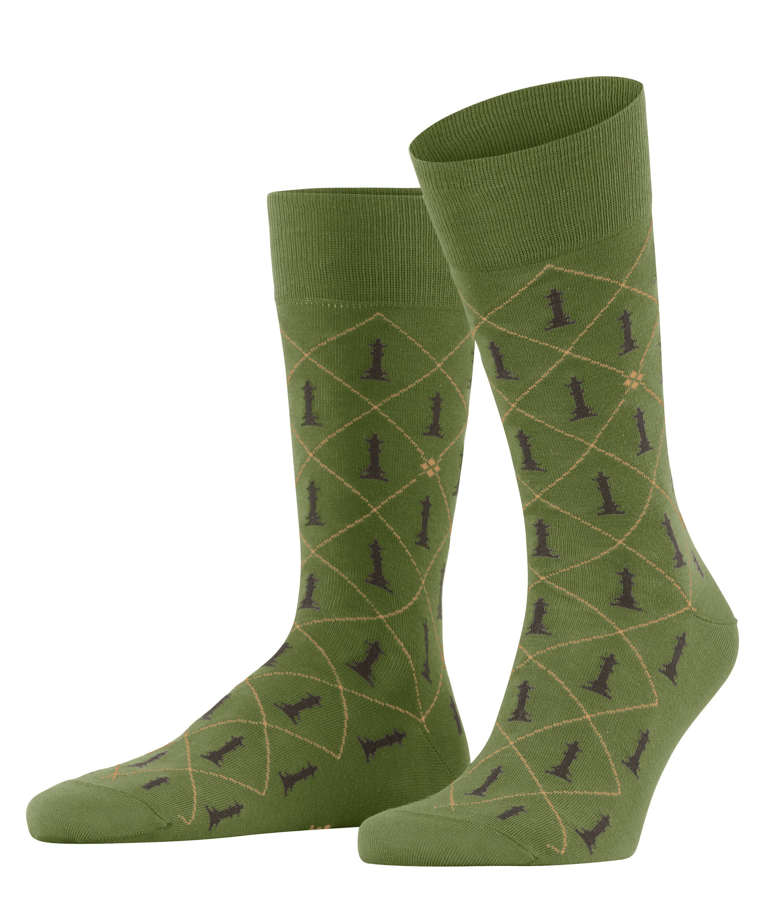 Burlington Socken Chess (1-Paar) cactus (7684)