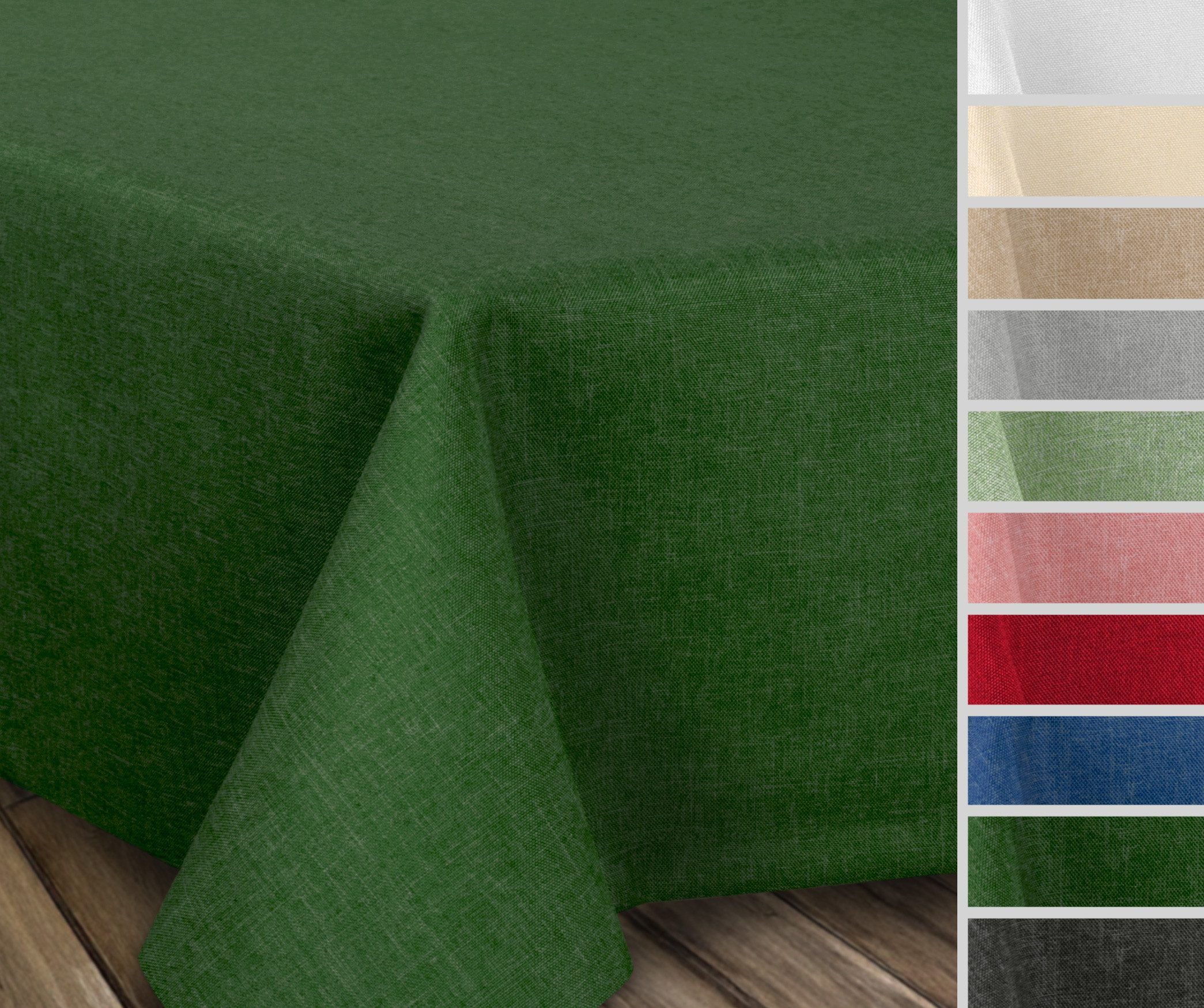 Beautex Tischdecke Fleckenabweisende bügelfreie Tischdecke mit günstig online kaufen