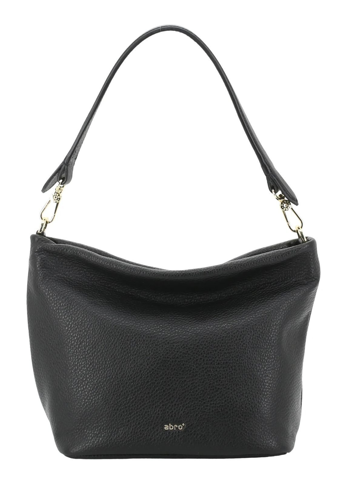 Abro Schultertasche Ebony Shoulder Bag, aus echtem Leder