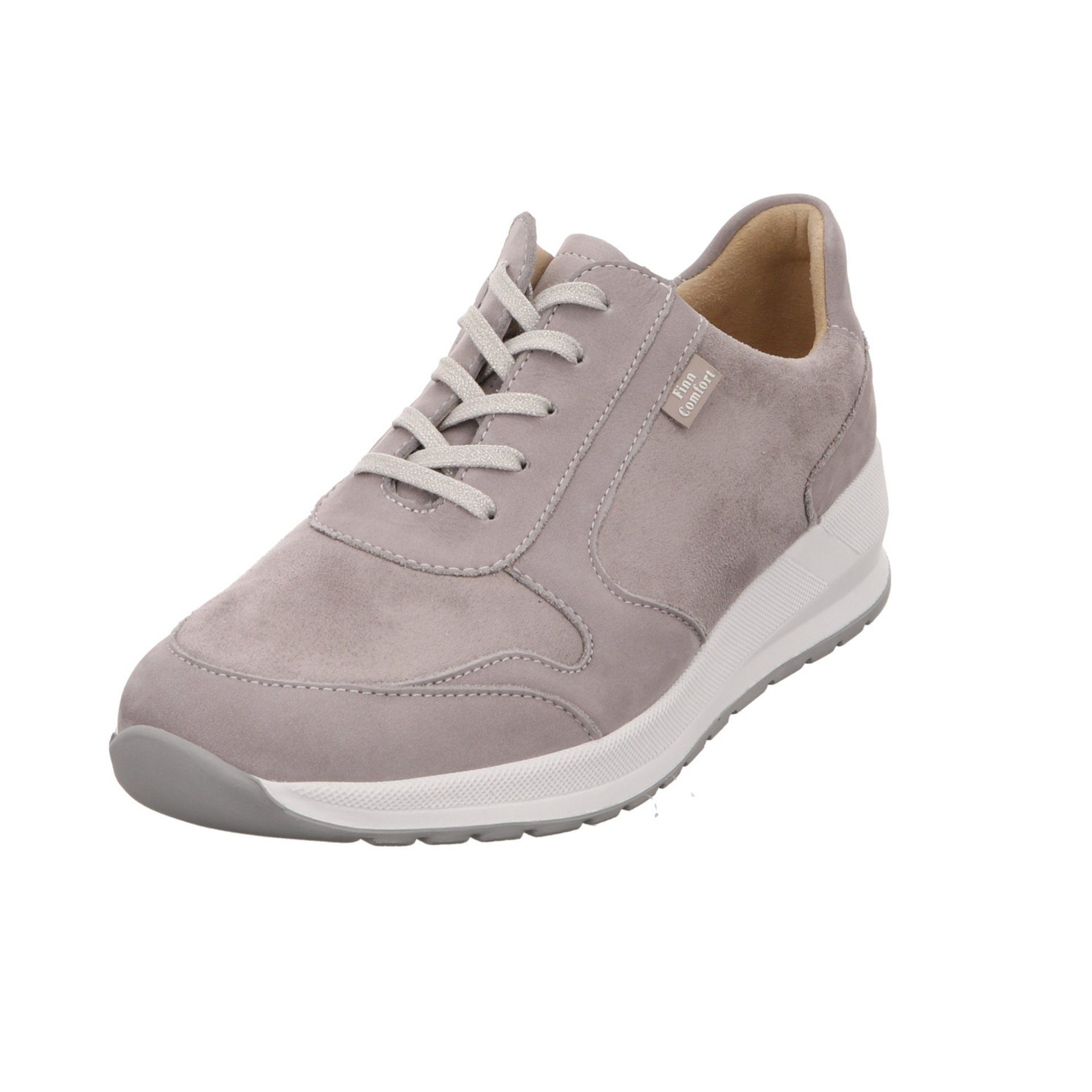 Schnürschuh Comfort Schnürhalbschuhe Finn Leder-/Textilkombination Damen Schnürschuh Mori