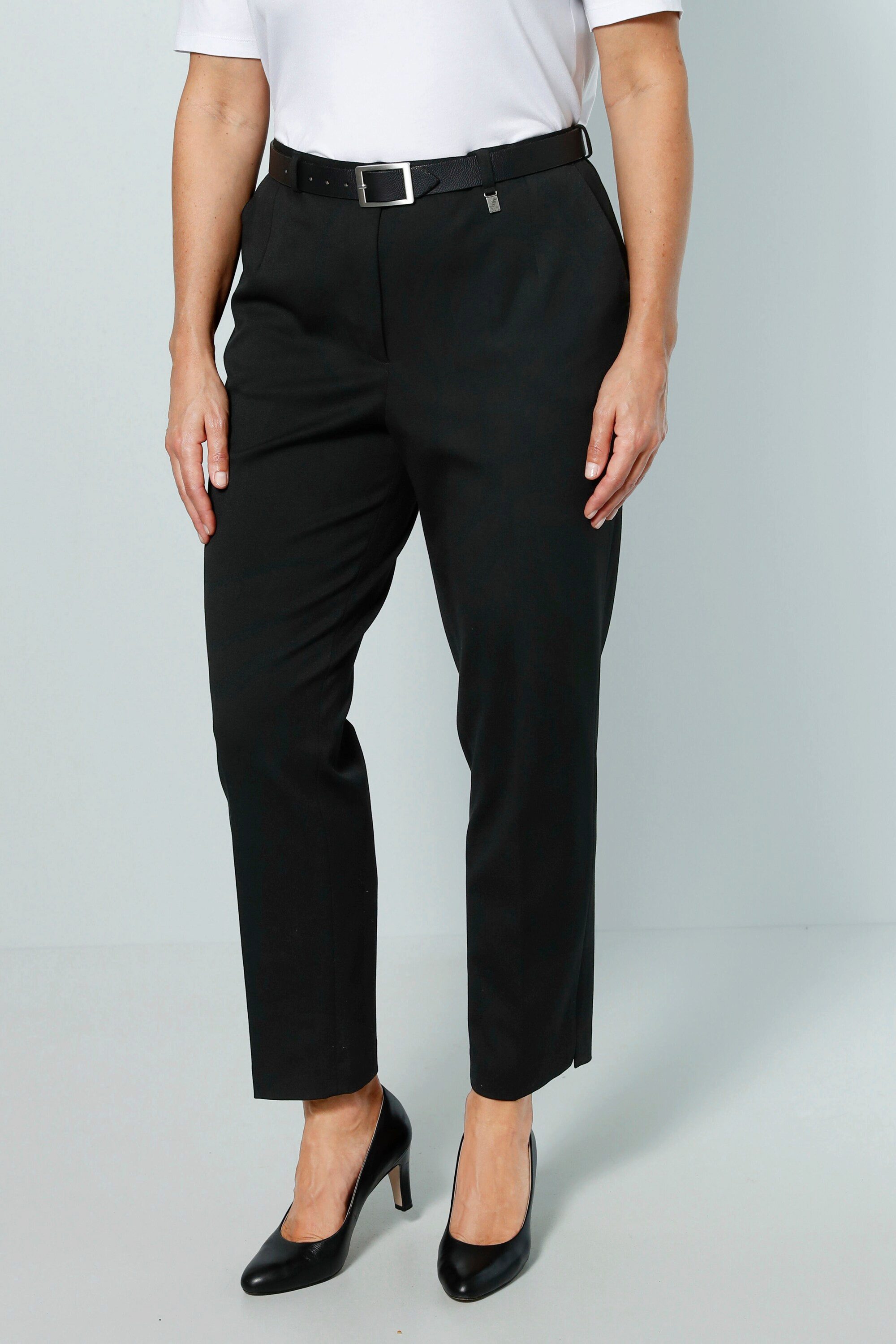 meyermode Schlupfhose Bauchweg-Hose Straight Fit teilelastischer Bund günstig online kaufen