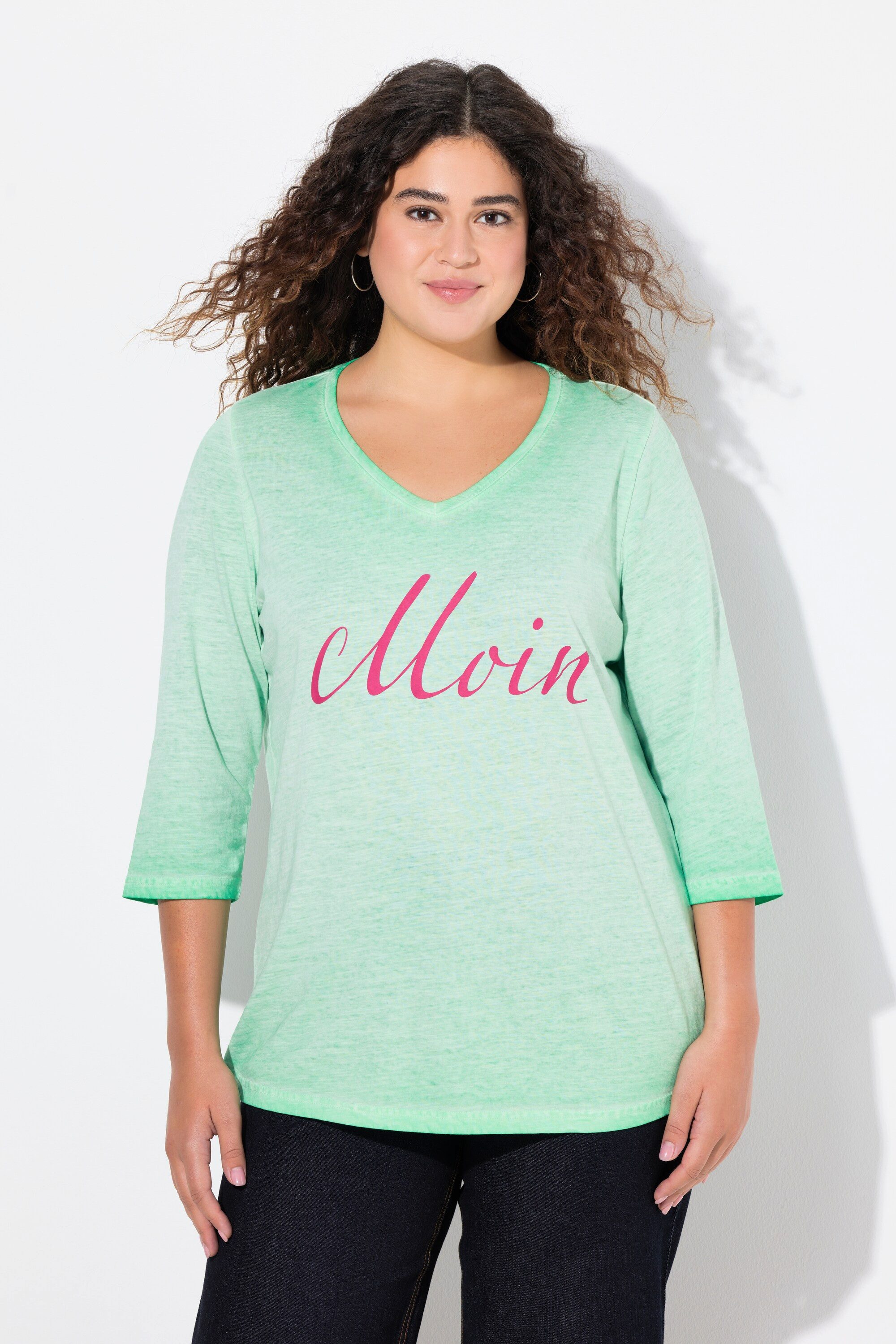 Ulla Popken T-Shirt T-Shirt Moin Cold günstig online kaufen