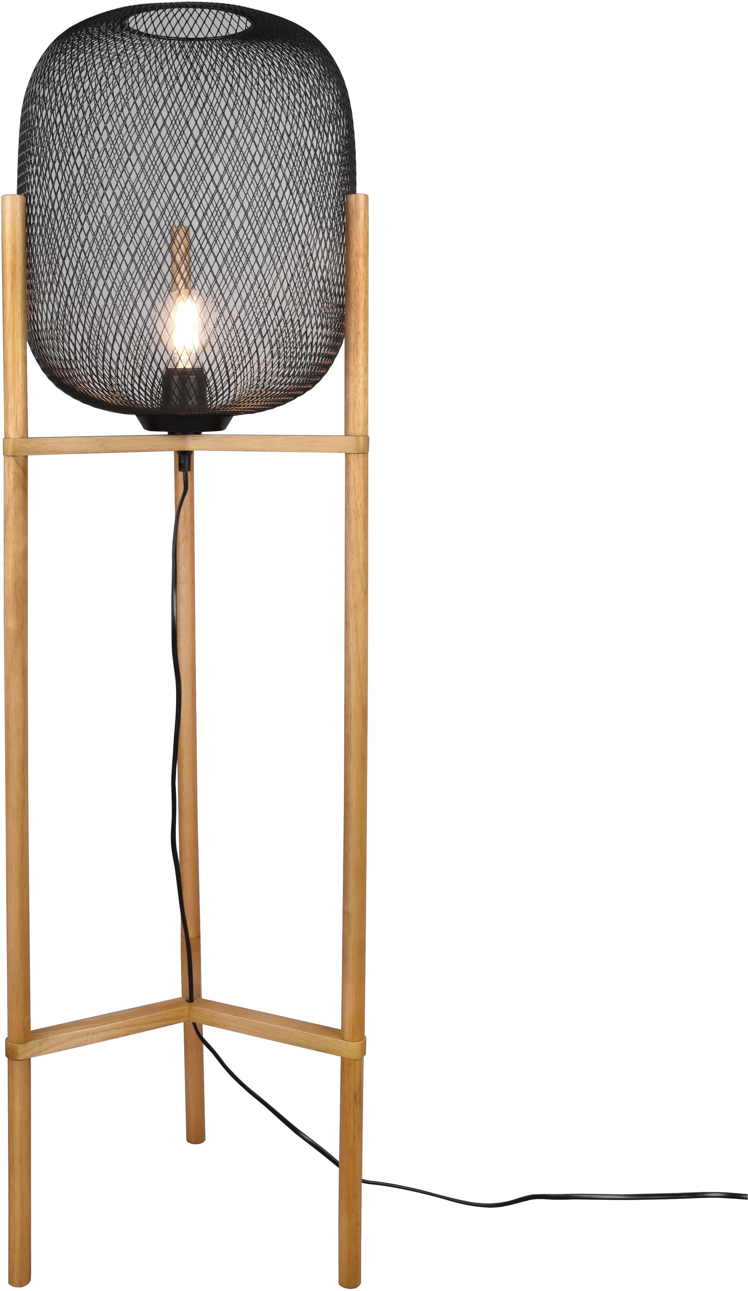 ohne Ein-/Ausschalter, Höhe Leuchten Stehlampe mit Ã˜ frei TRIO wählbar, Leuchtmittel, 123cm, Schnurschalter, CALIMERO, 38cm E27-Leuchtmittel