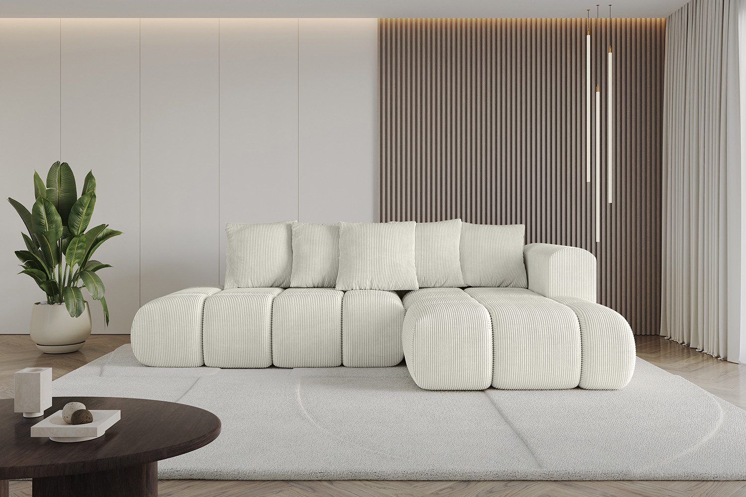 ALTDECOR Ecksofa CLOUD-L-v1, Couch mit Schlaffunktion, günstig online kaufen