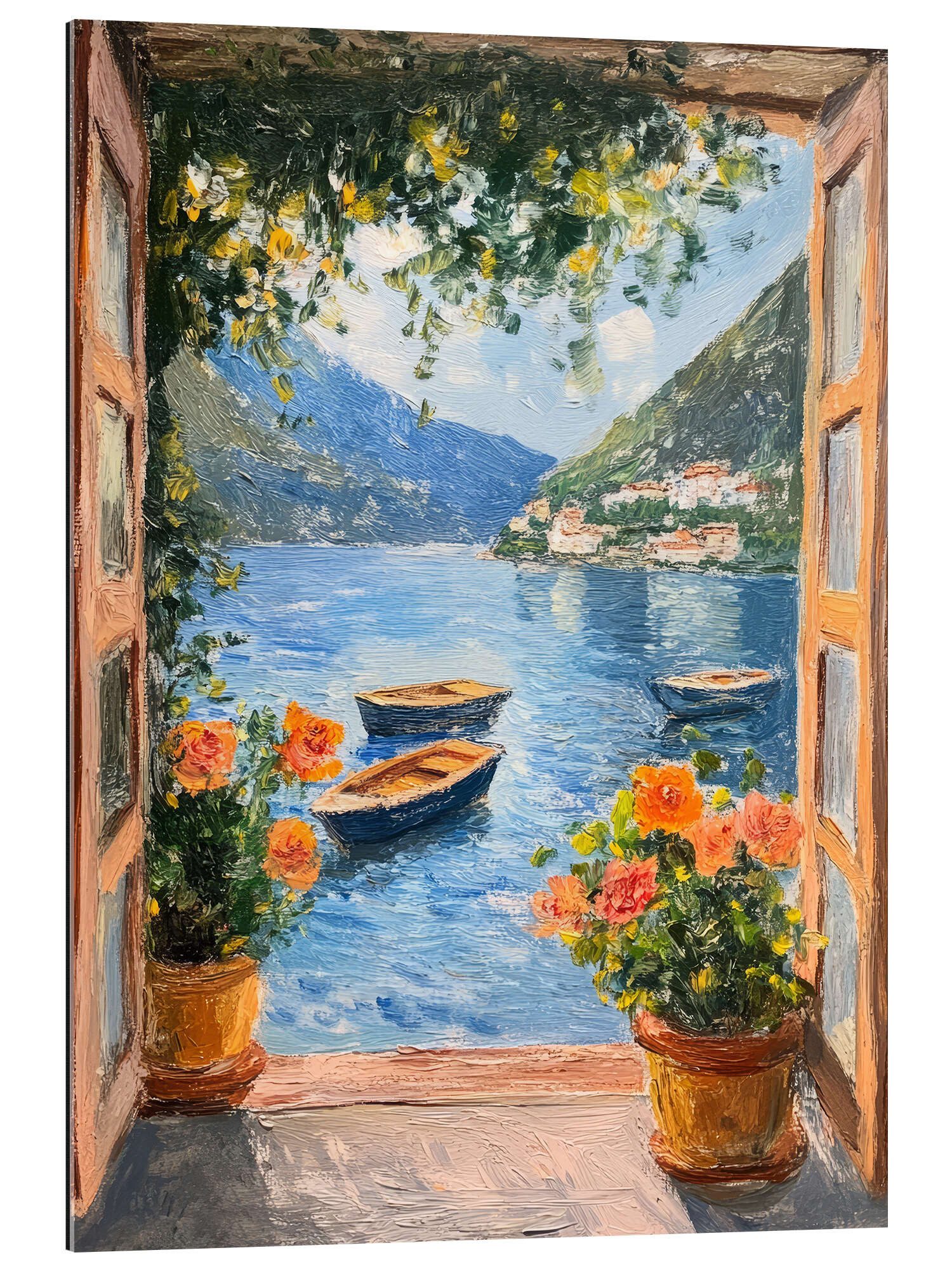 Posterlounge Poster DejaReve, Augustnachmittag, Maritim Malerei günstig online kaufen