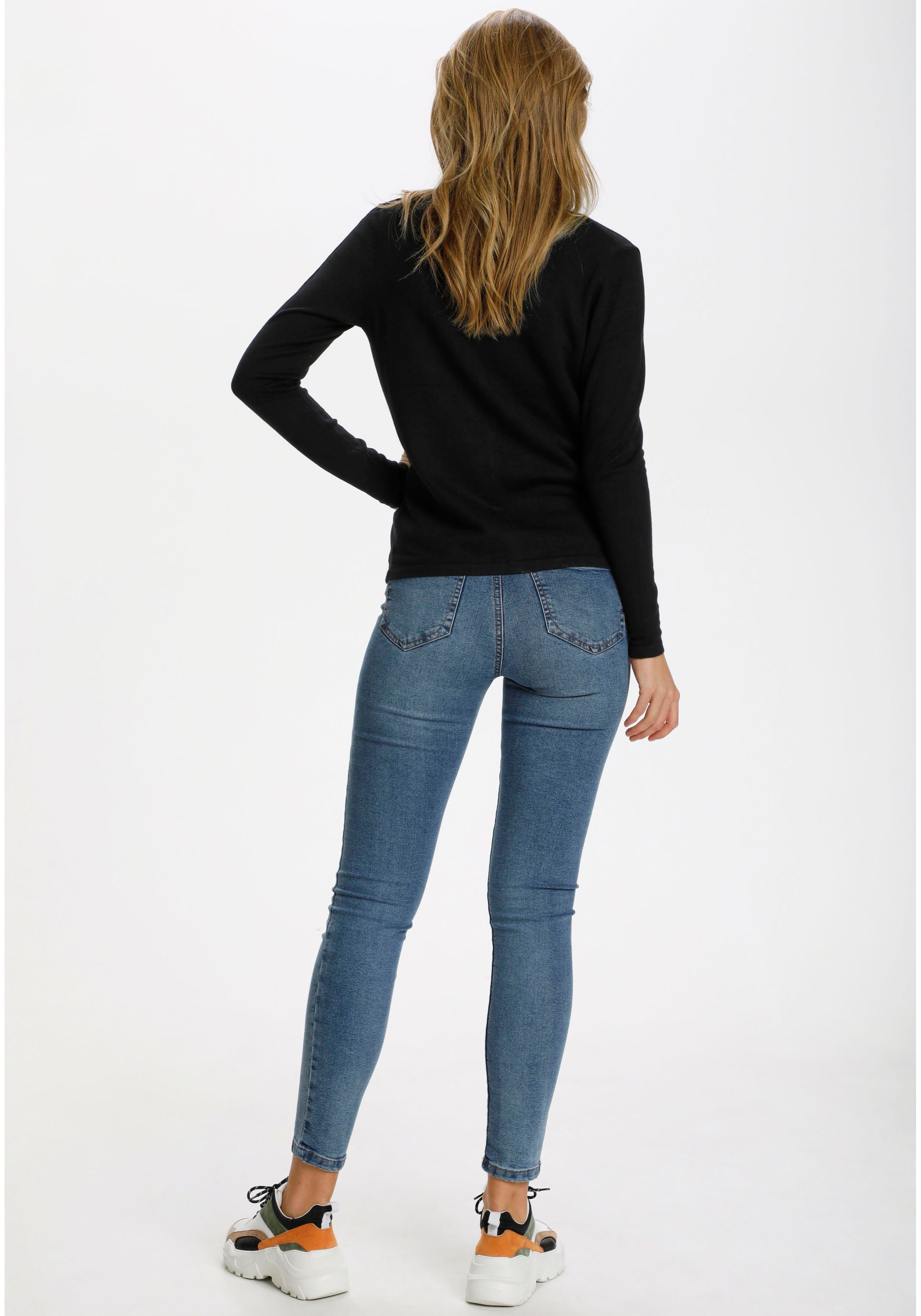 Saint Tropez Strickjacke A8661, MilaSZ R-Neck günstig online kaufen