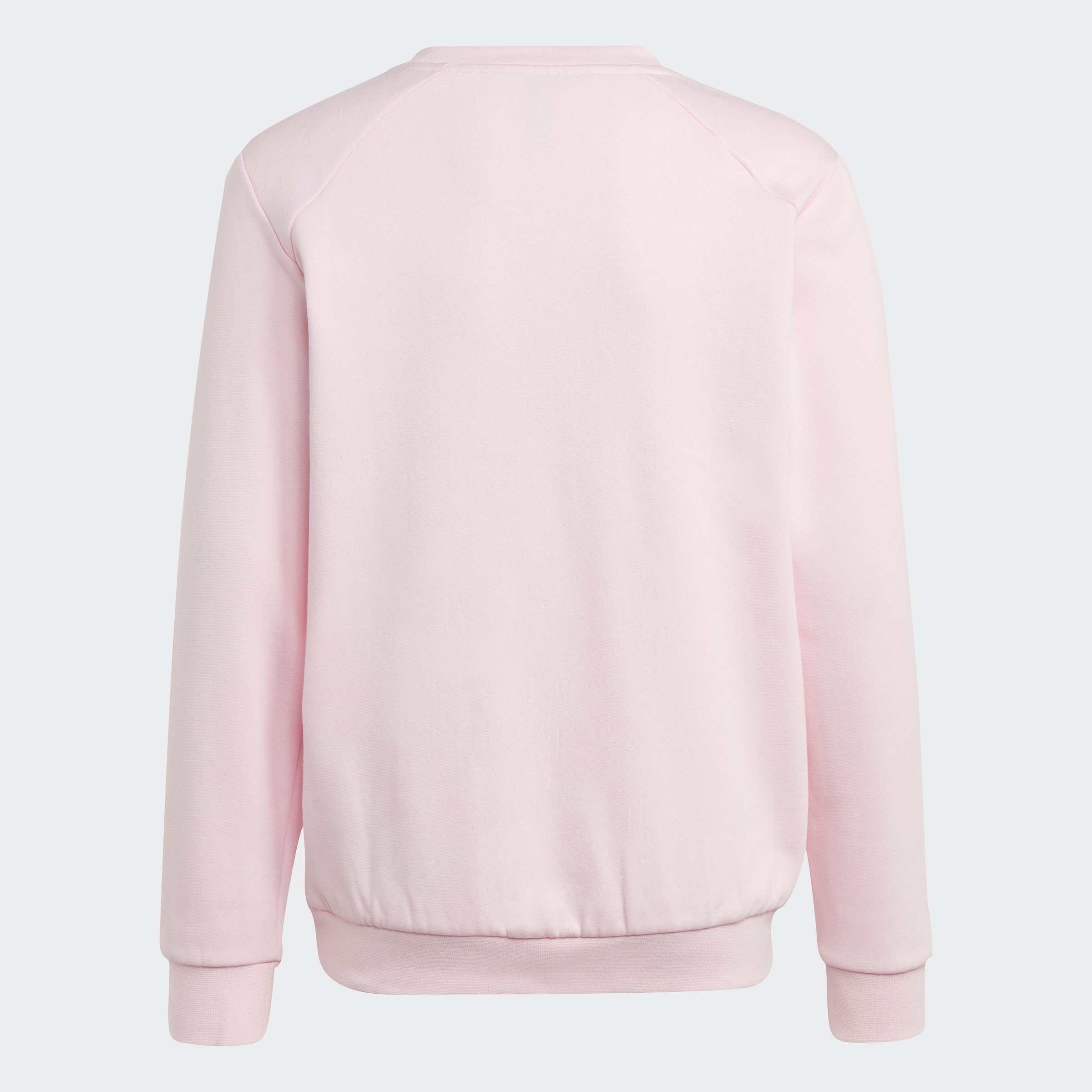 JOGGINGANZUG adidas Clear BIG White Violet Pink ESSENTIALS Shadow LOGO (2-tlg) Trainingsanzug KIDS Sportswear / /
