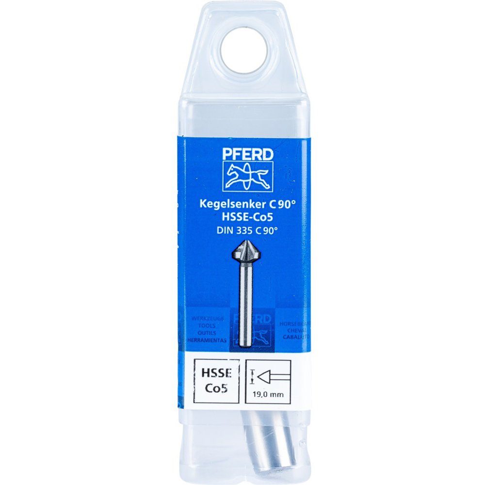Pferd Senkbohrer PFERD KES HSSE DIN 335 C90° 19,0 25202135 Kegelsenker 19 mm HSS 1 S